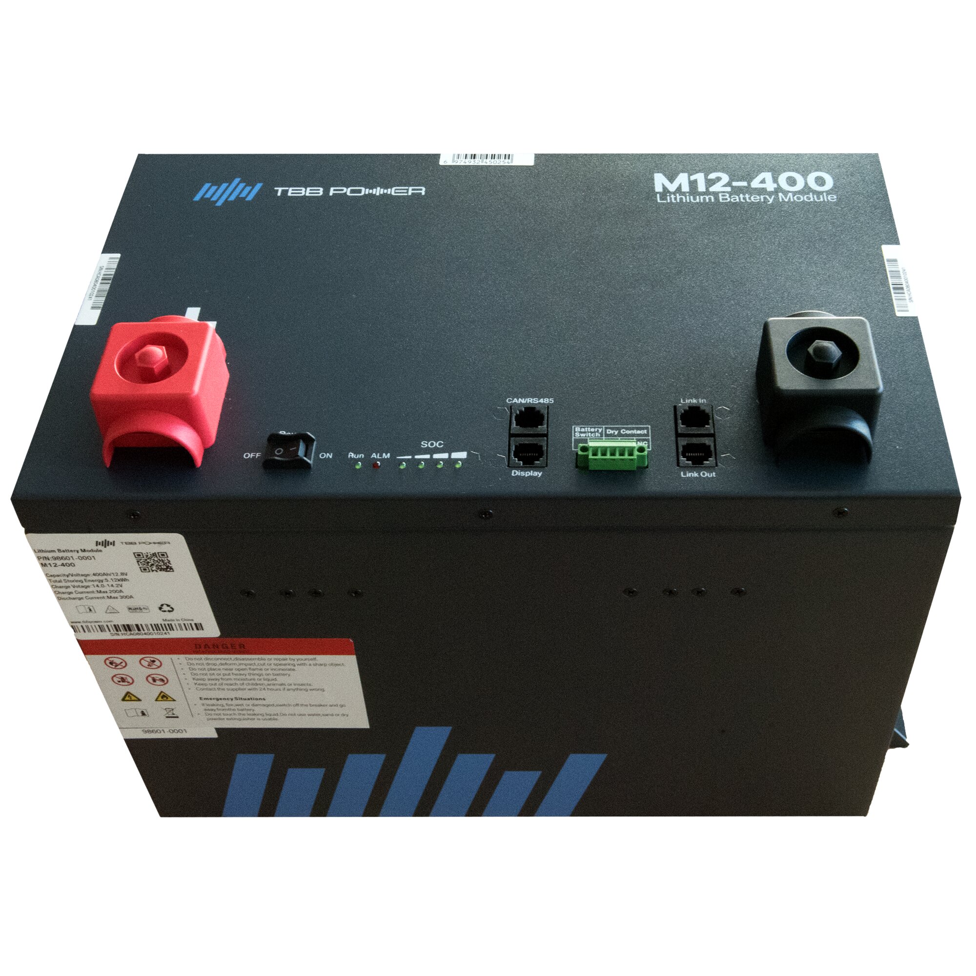 Lithium Batterien M12/H mit Heizung, 400 Ah