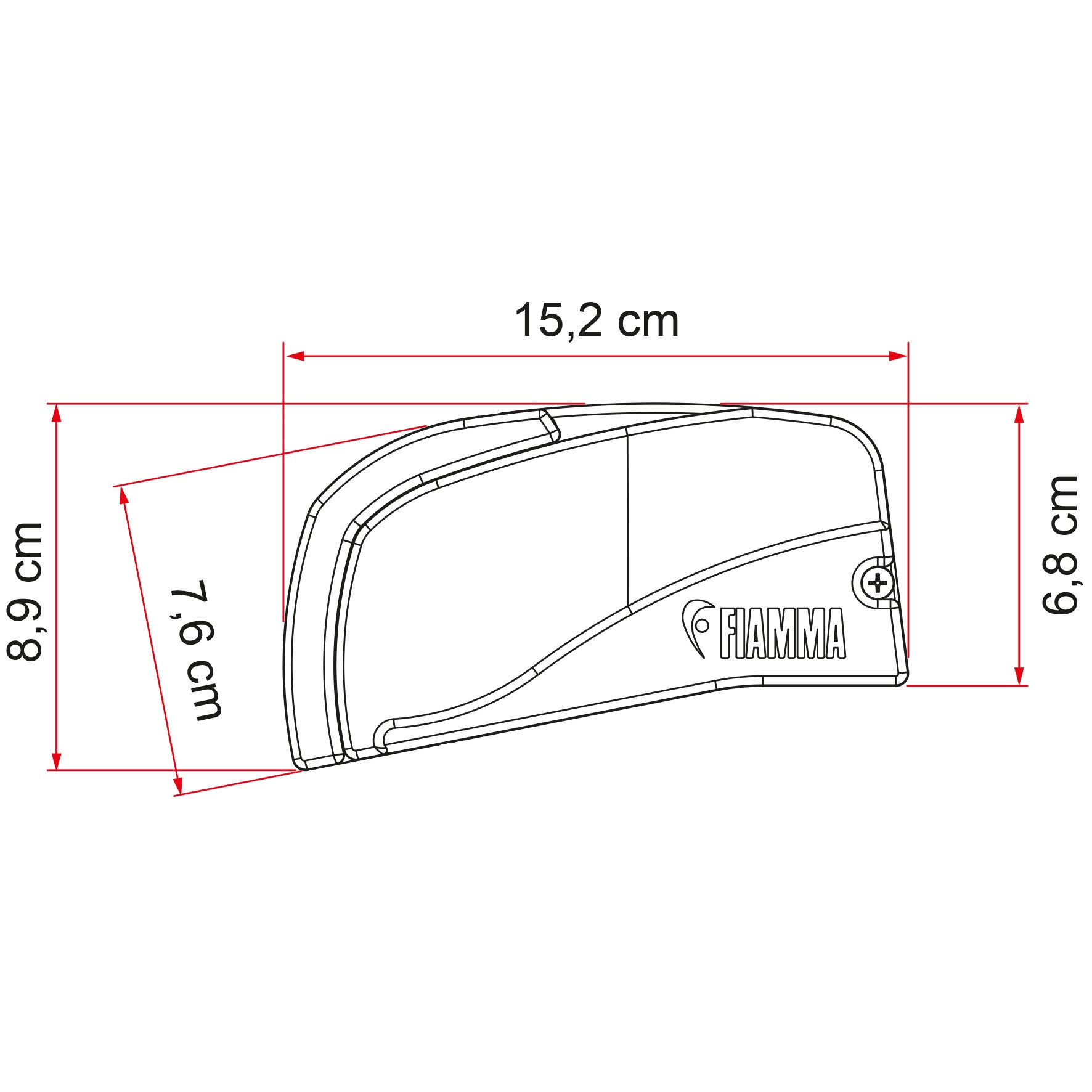 Markise F40van, 270 cm