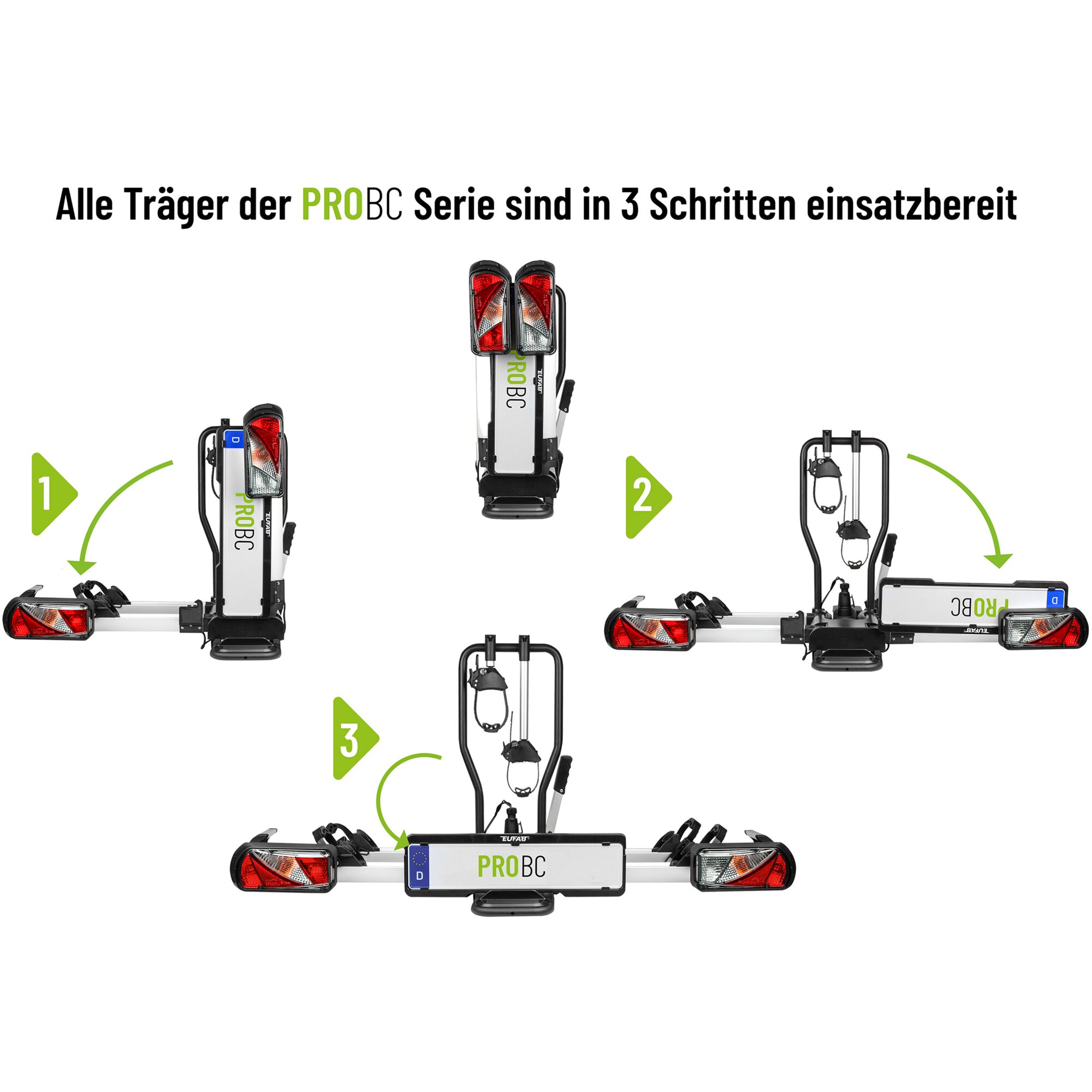Fahrradträger Anhängerkupplung ProBC3