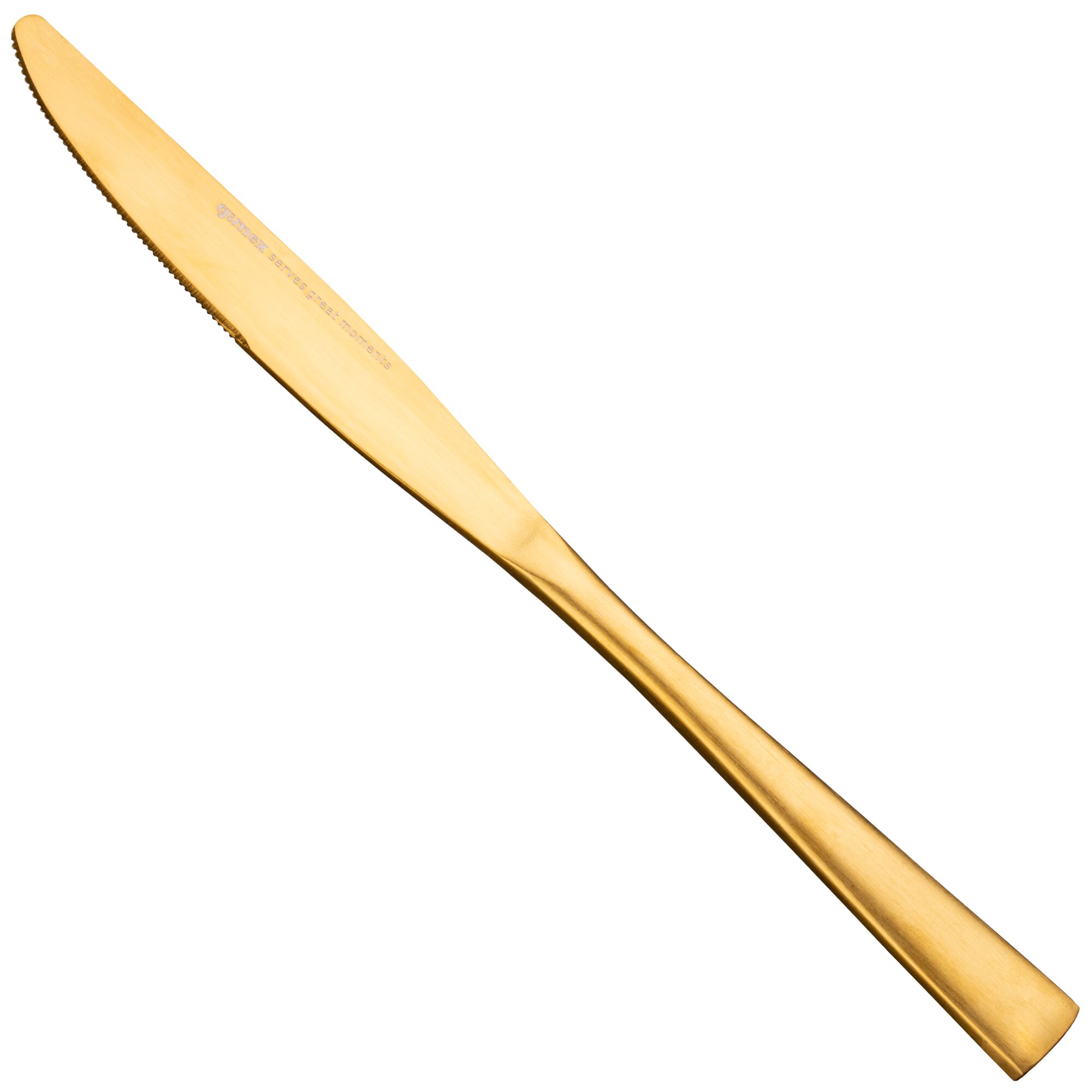 Besteckset Edelstahl, gold
