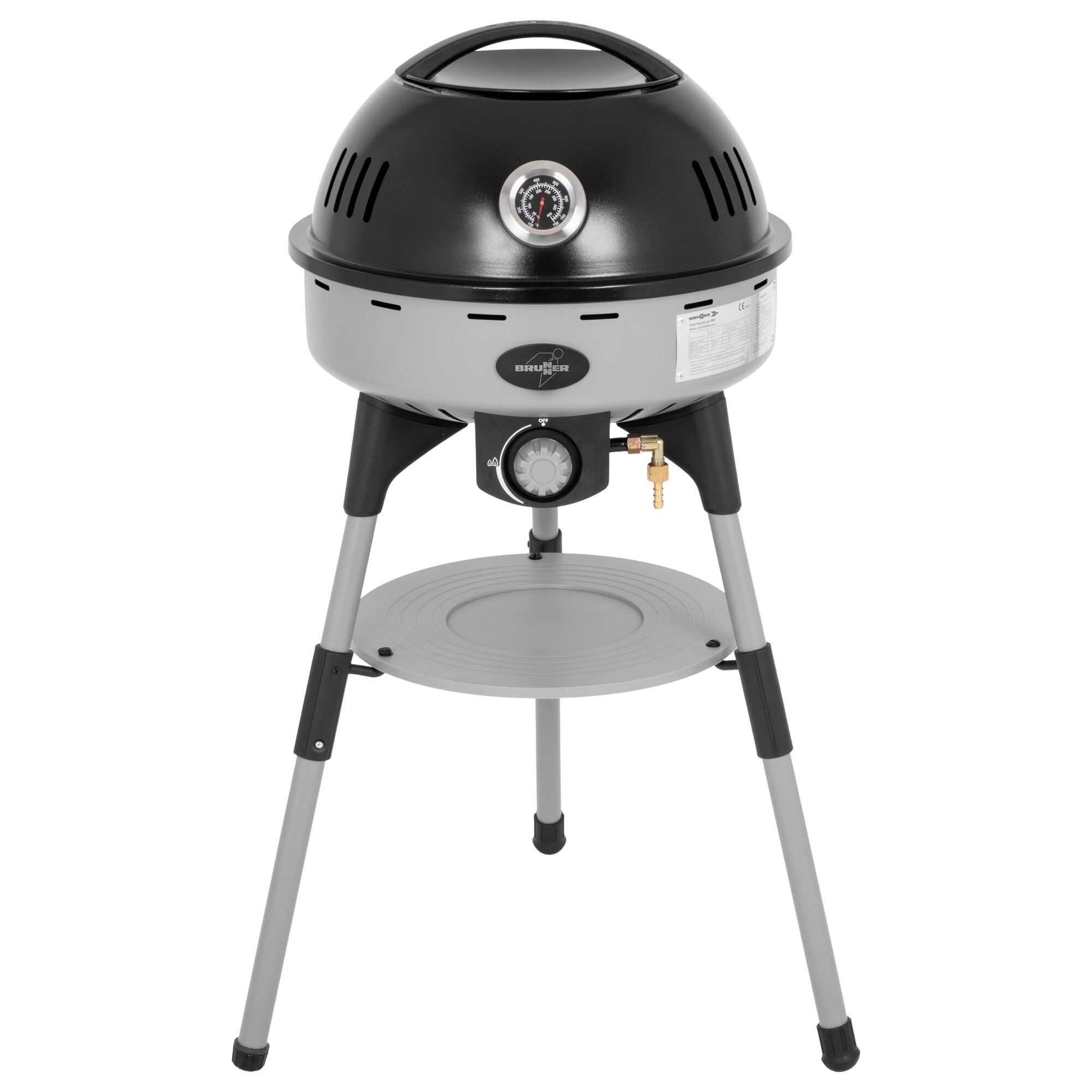 Gasgrill BBQruiser HT Roundpan, 30 mbar