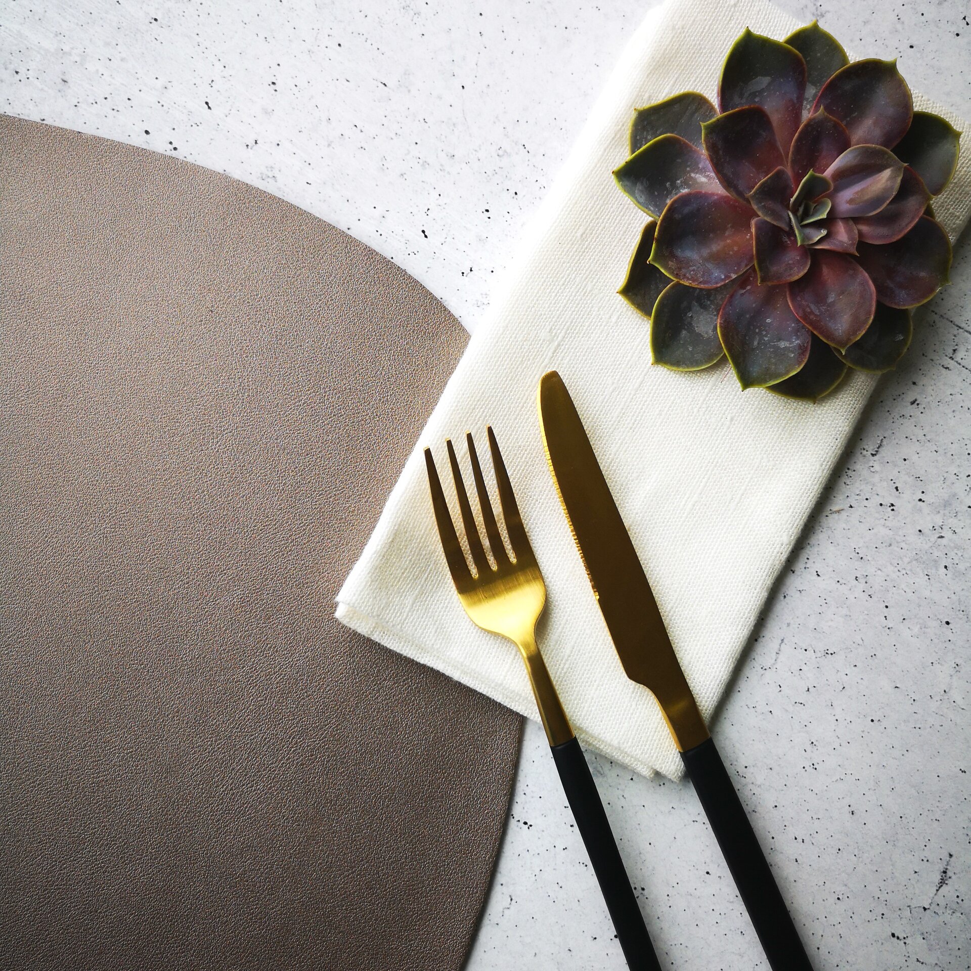 Platzset, taupe