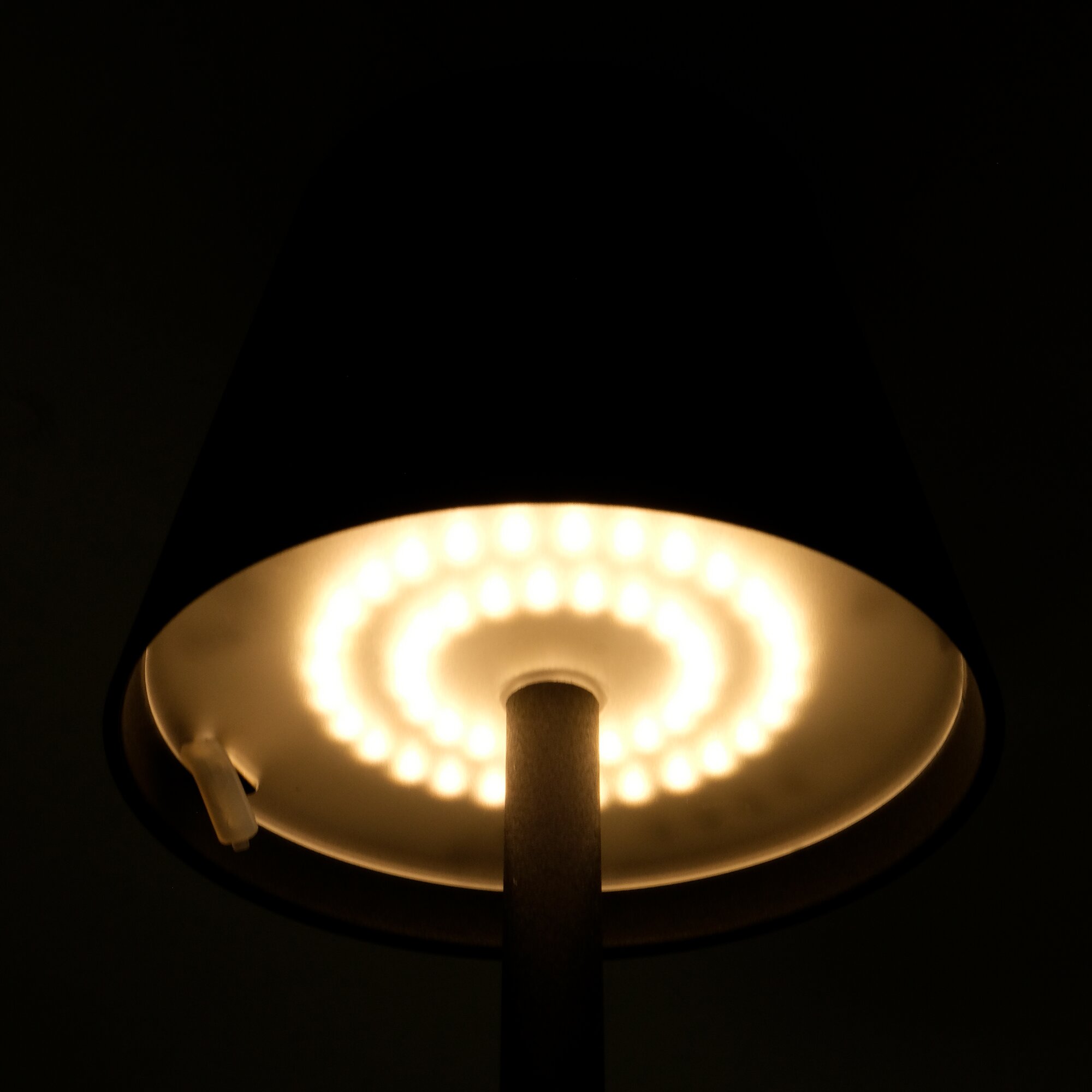 LED-Akku-Tischlampe Lucien, schwarz