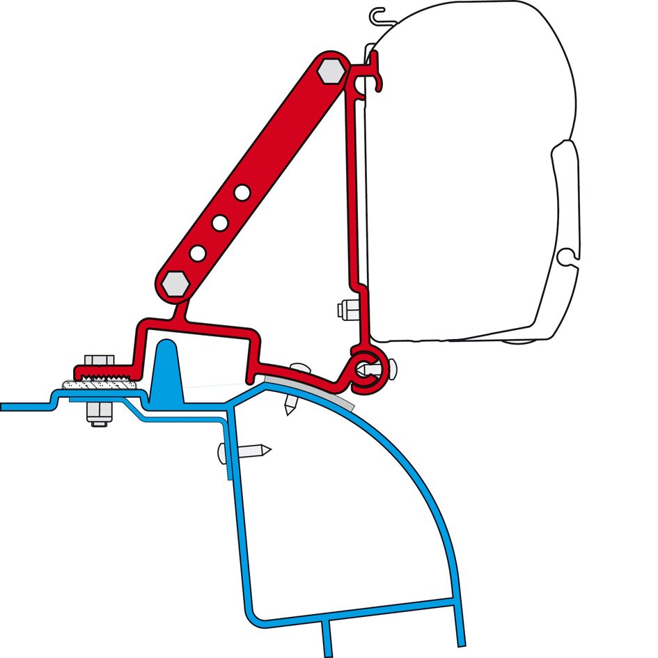 Markisenadapter Renault Master H2 für F45
