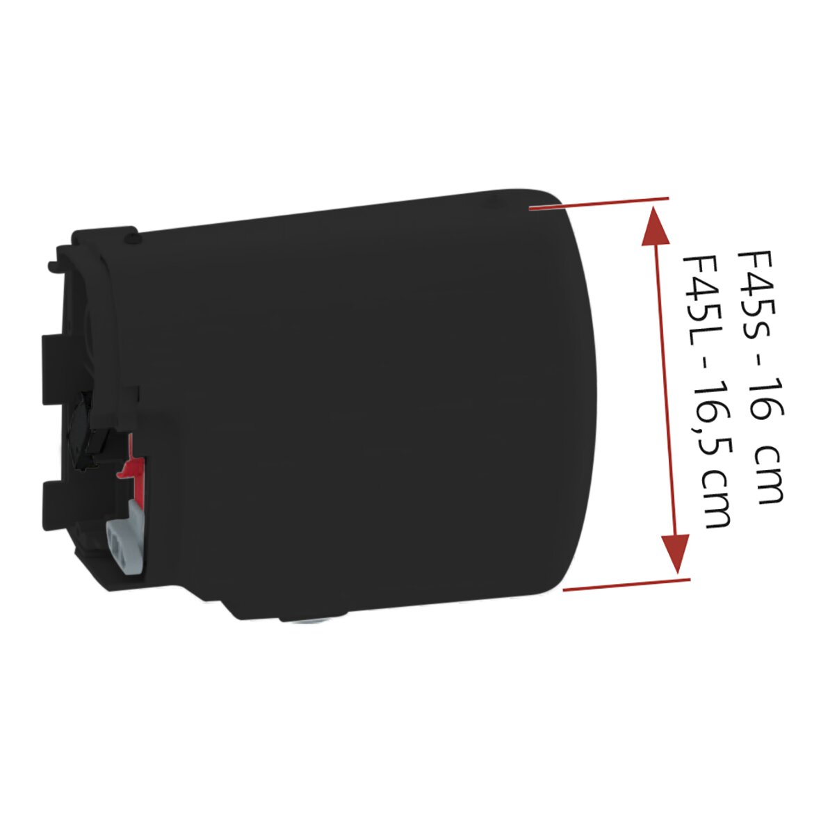 Motor Kit Compact F45s, schwarz