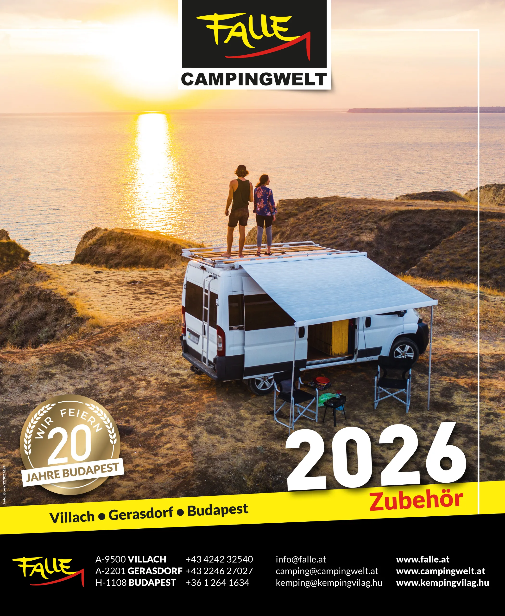 Falle Campingkatalog 2026 - Versand über Post