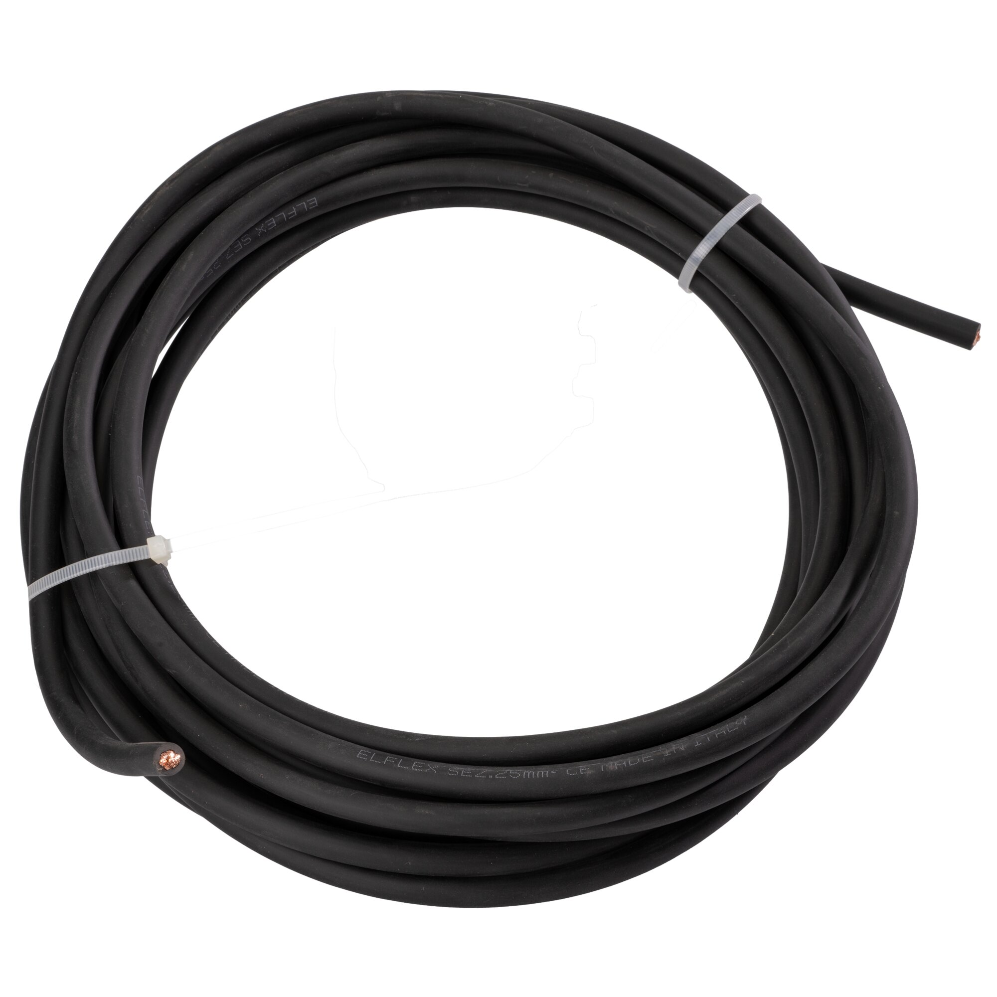 Kabel 25 mm², schwarz