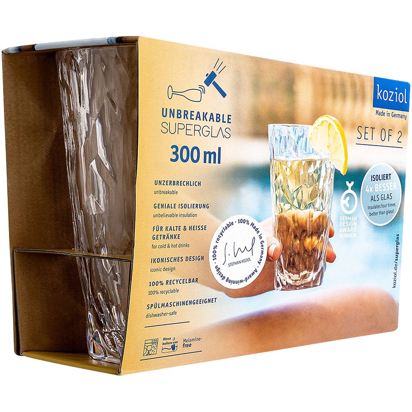 Trinkgläser Superglas CLUB, Trinkglas 300 ml