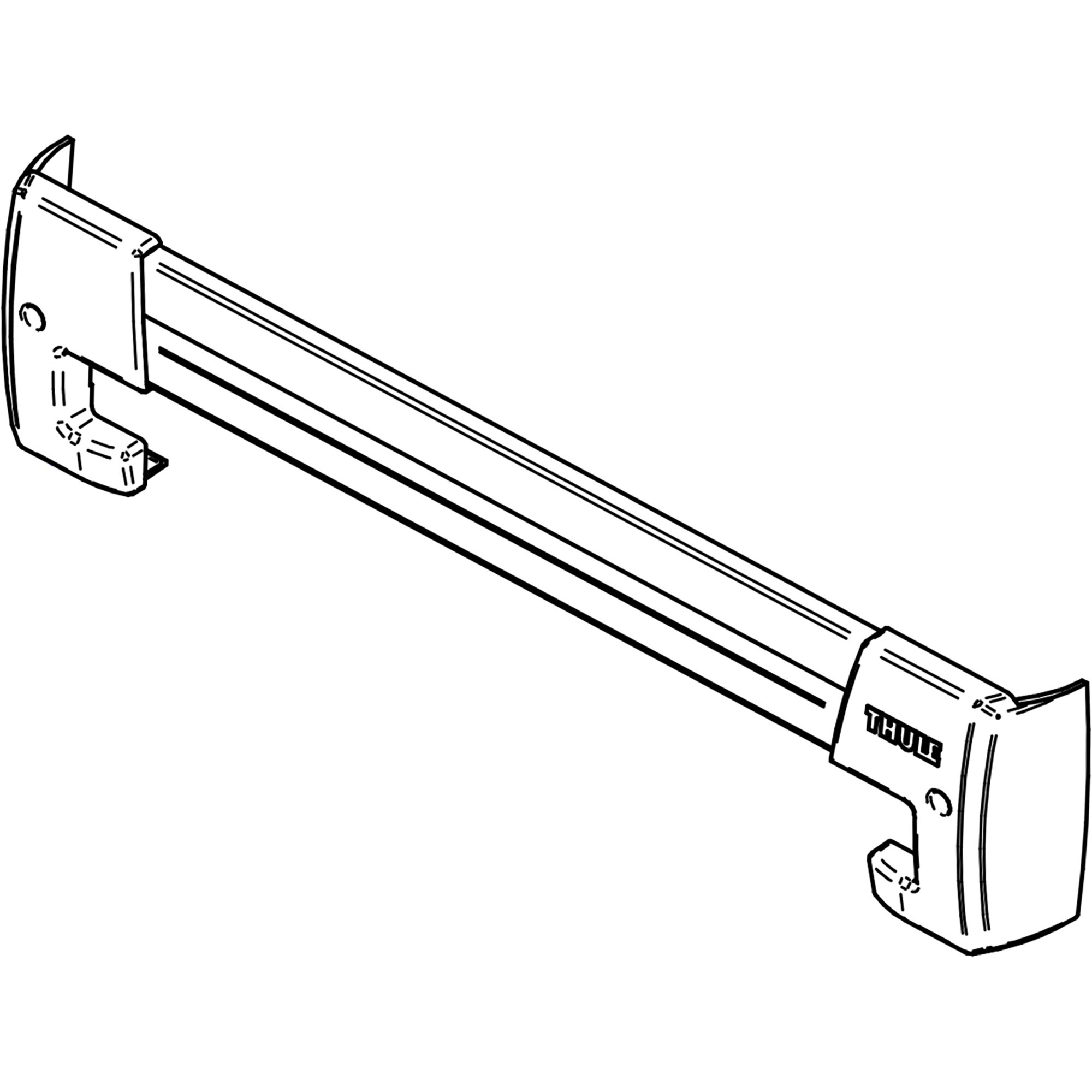 Schmutzschutz Thule Slide-Out G2 Ducato, Crafter 550