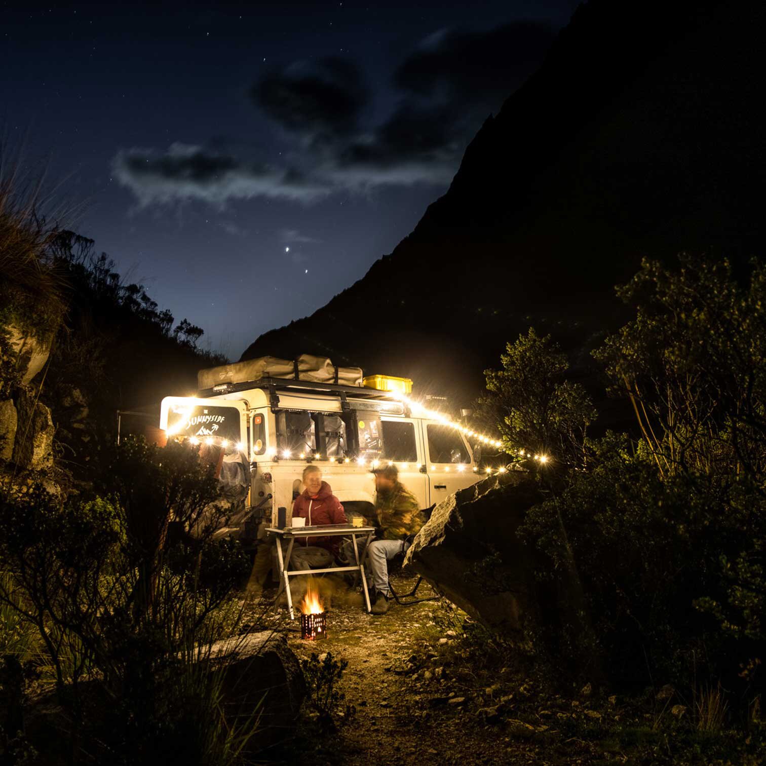 Outdoor-Lichterkette Camplight USB