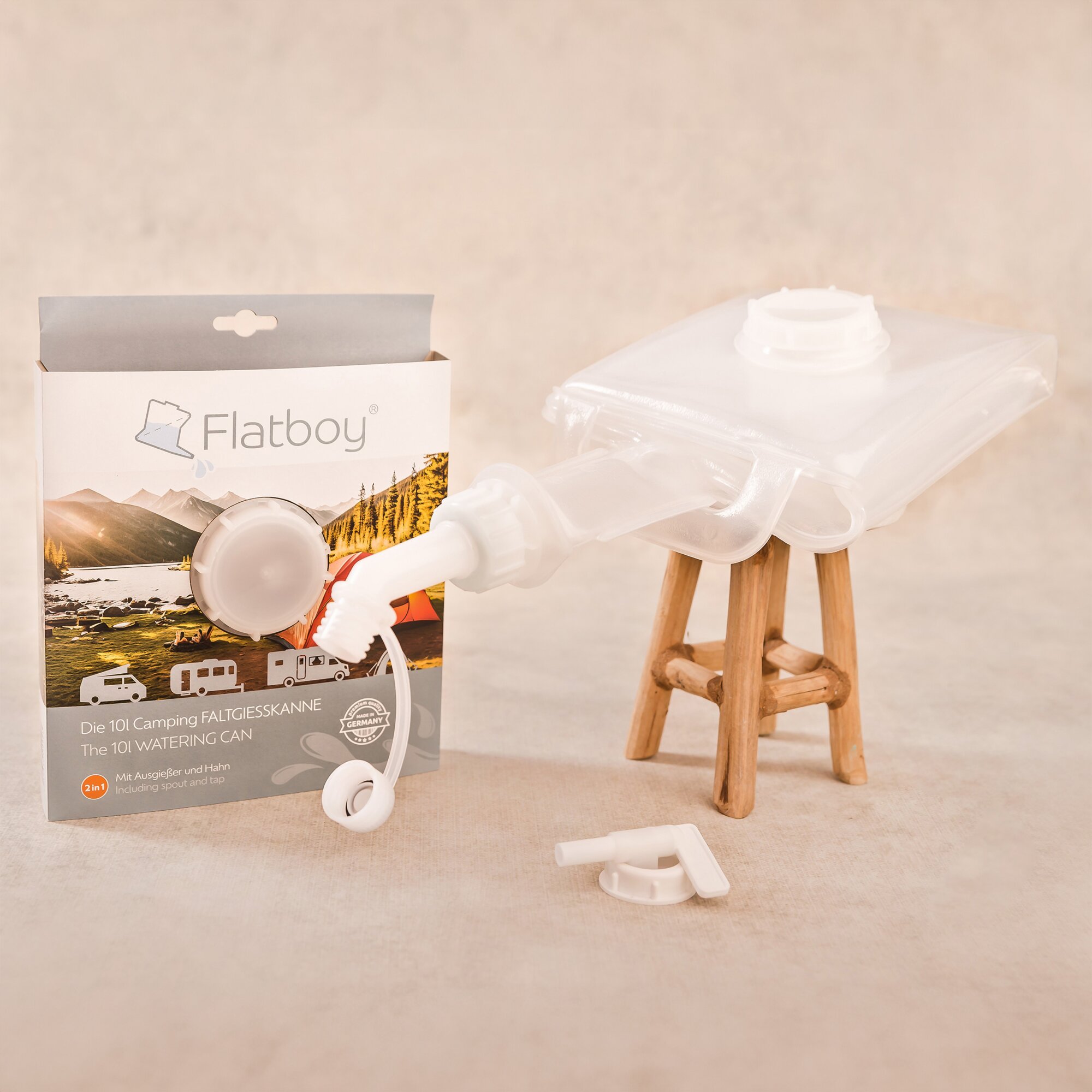 Faltgießkanne Flatboy 10 l