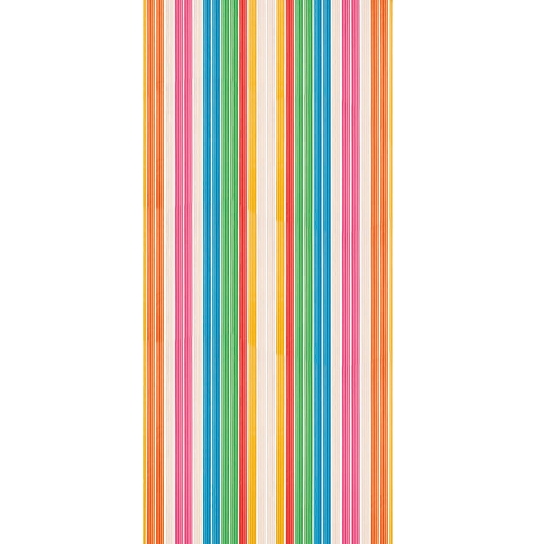 Streifenvorhang, bunt
