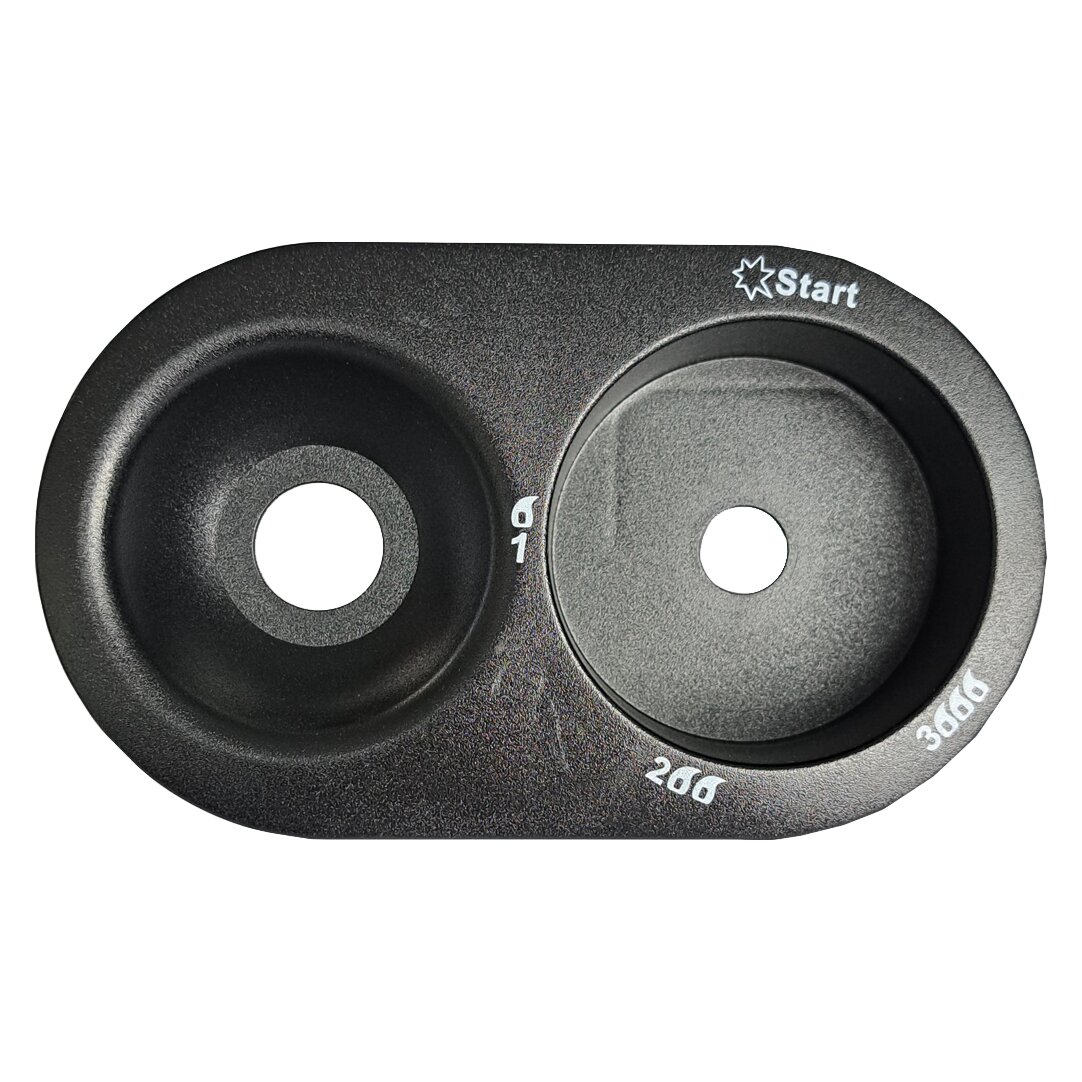 Bedienteilplatte Gas für Infrarotofen BC 4200 Turbo