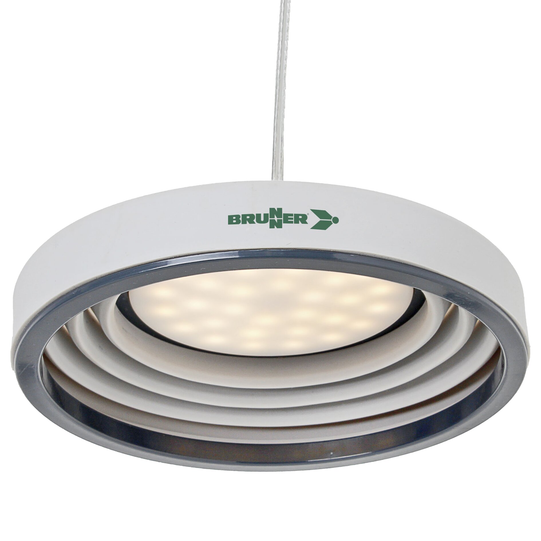 Zeltlampe Syrma LED, grau