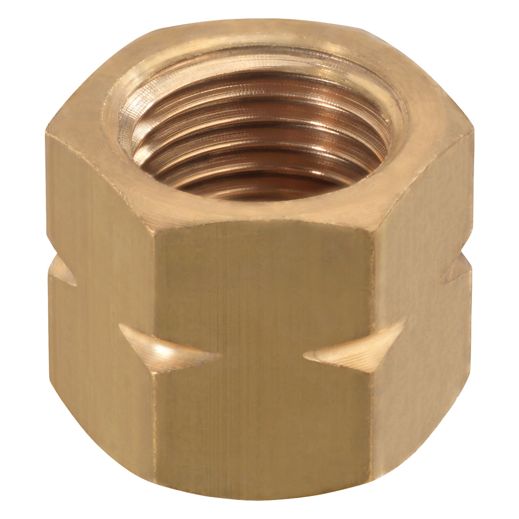 Blindmutter G1/4LH MS mit Dichtung