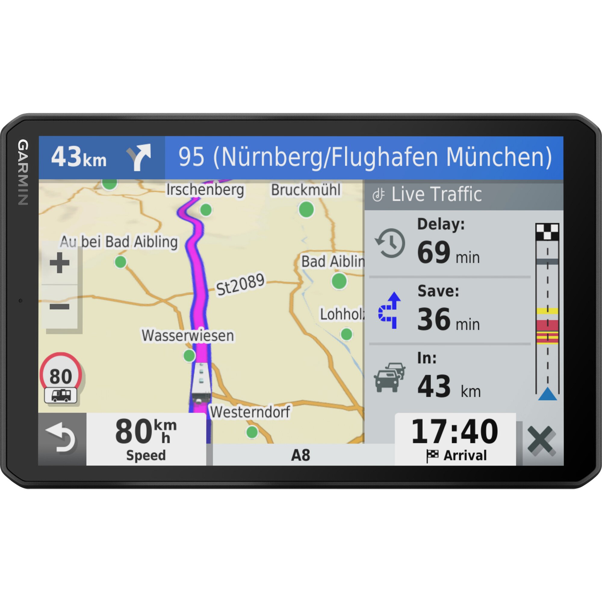 Bedienteil Garmin VIEO RV, 8" (20,3 cm)