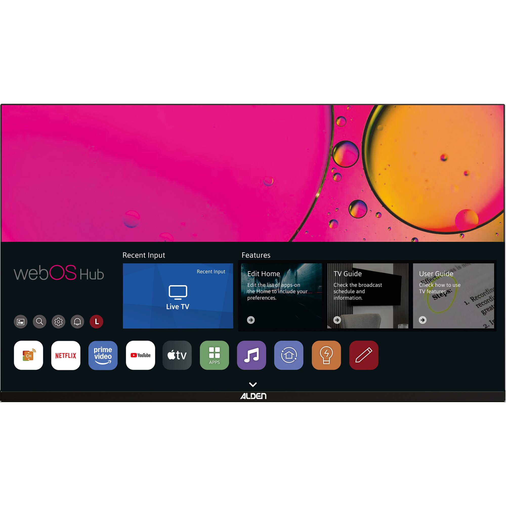 TV Alden Smartwide 19", 12 Volt