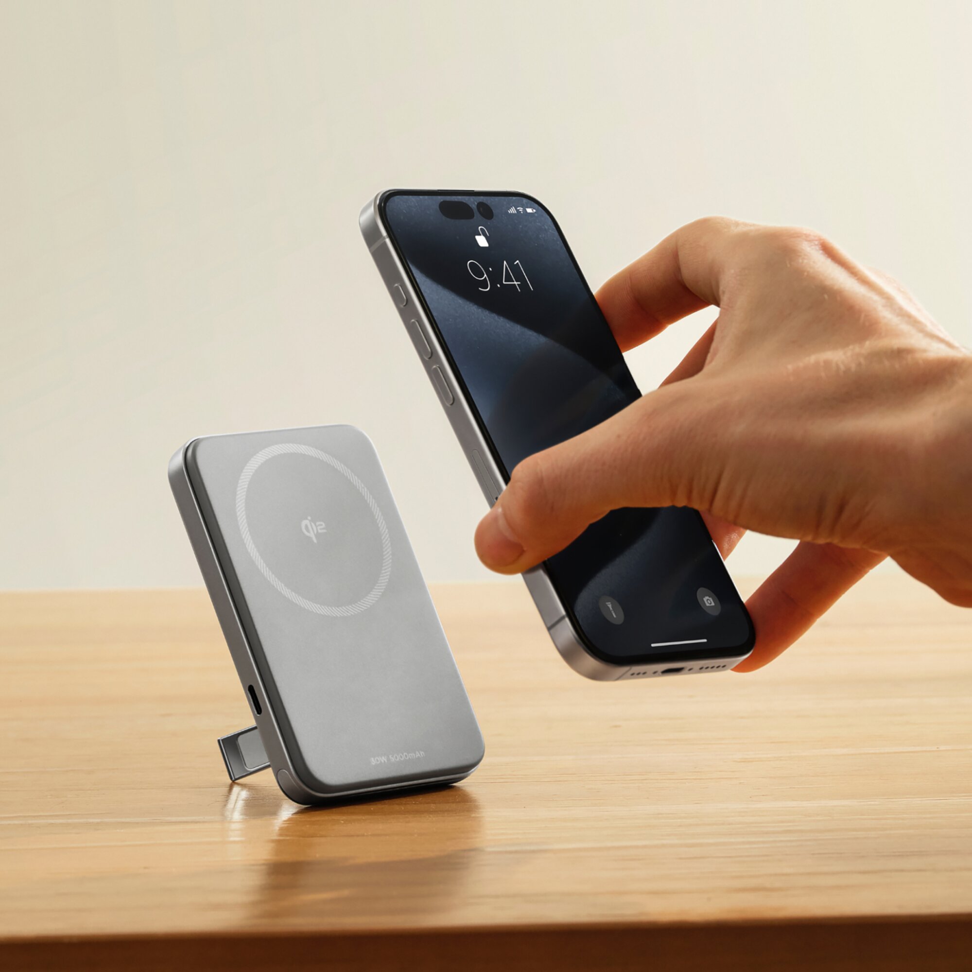 Magnetische Powerbank Rapid, 5000 mAh