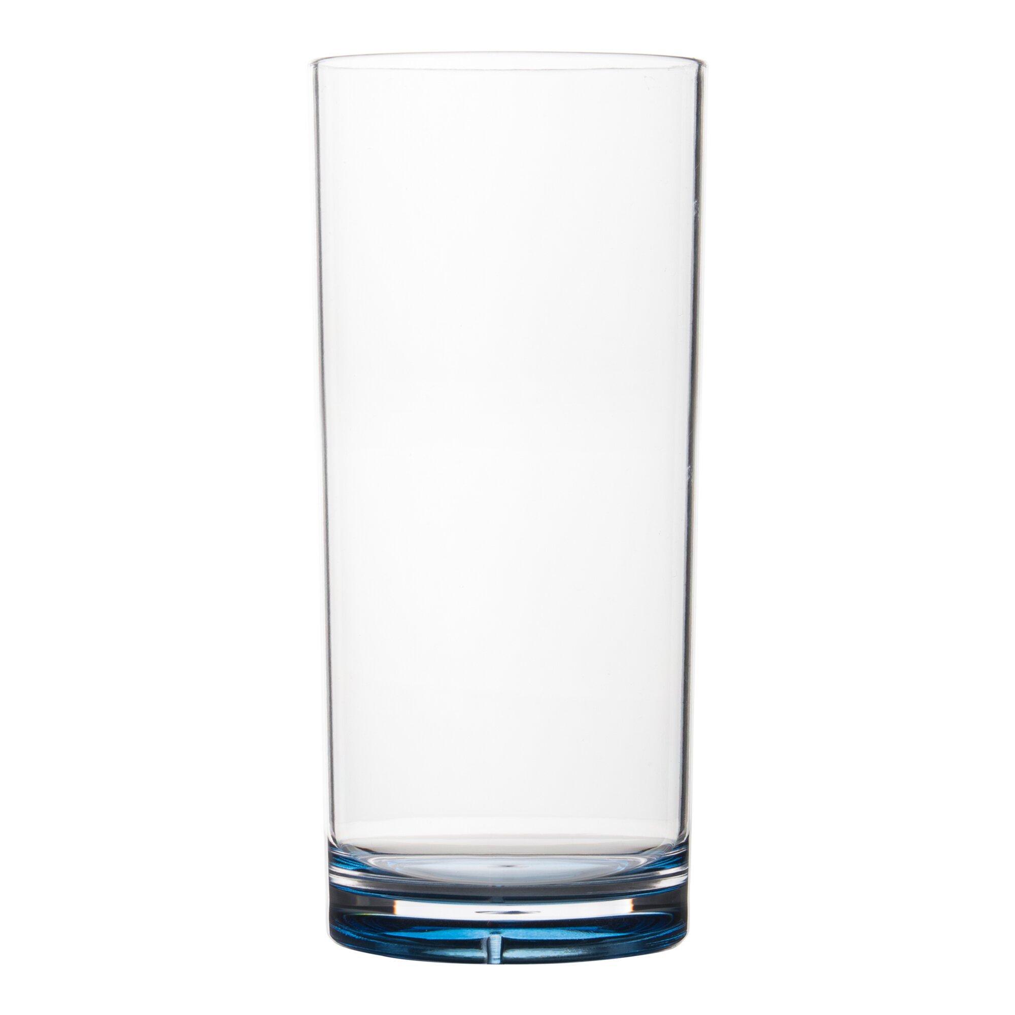 Trinkgläser, blau, Longdrink