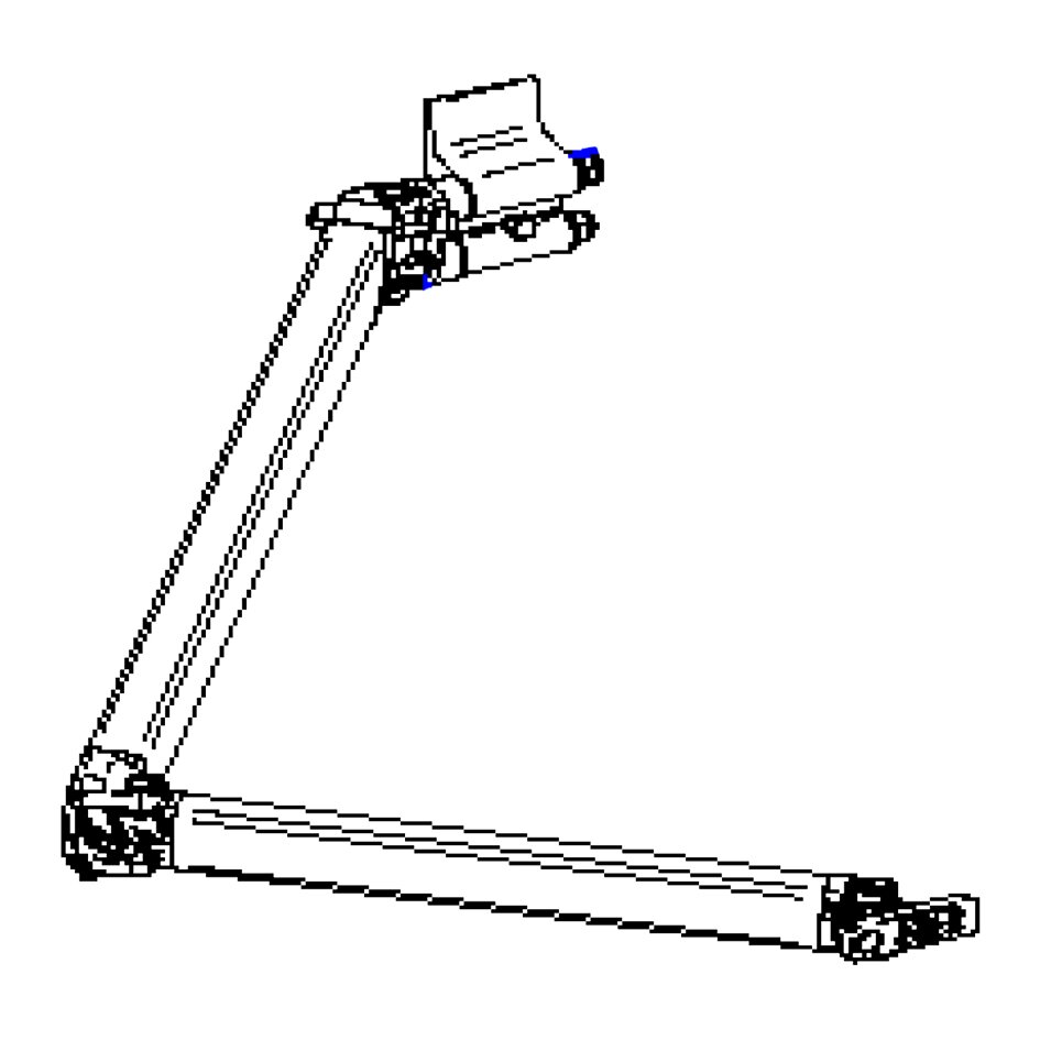 Gelenkarm 2 m rechts Thule 4200 / TO 4900 2,6 m