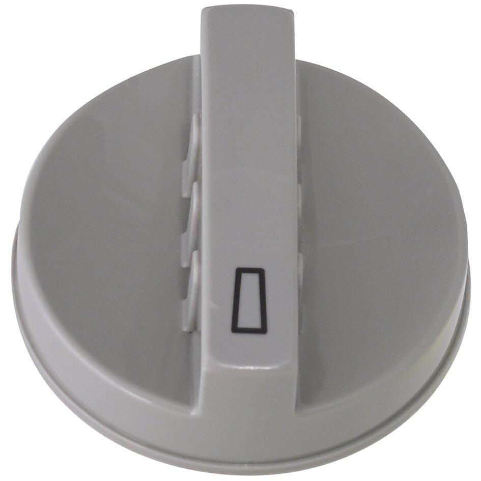 Drehknopf Thermostat, silbergrau für Dometic-Kühlschränke RM 53X0