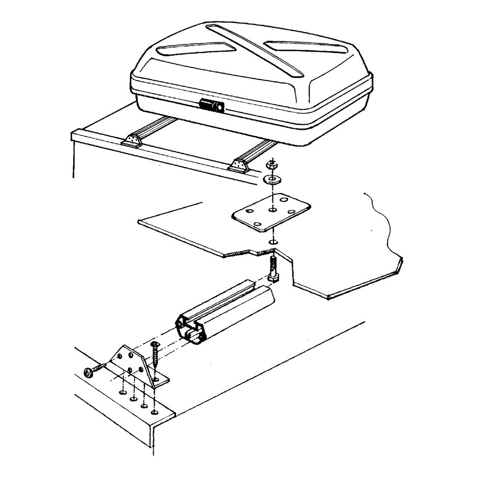 Mounting Rack für Top-Boxen