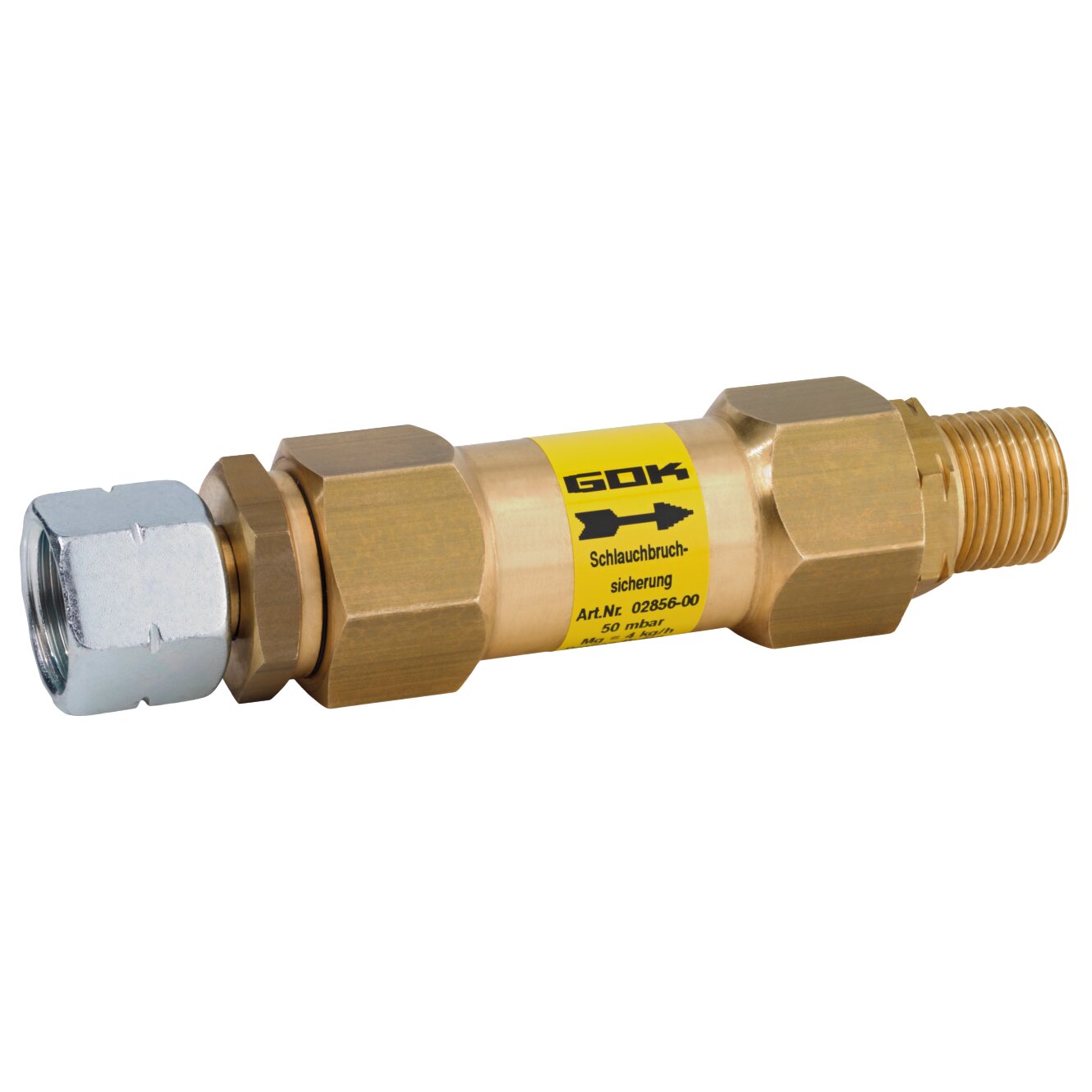 Schlauchbruchsicherung 4 kg/h