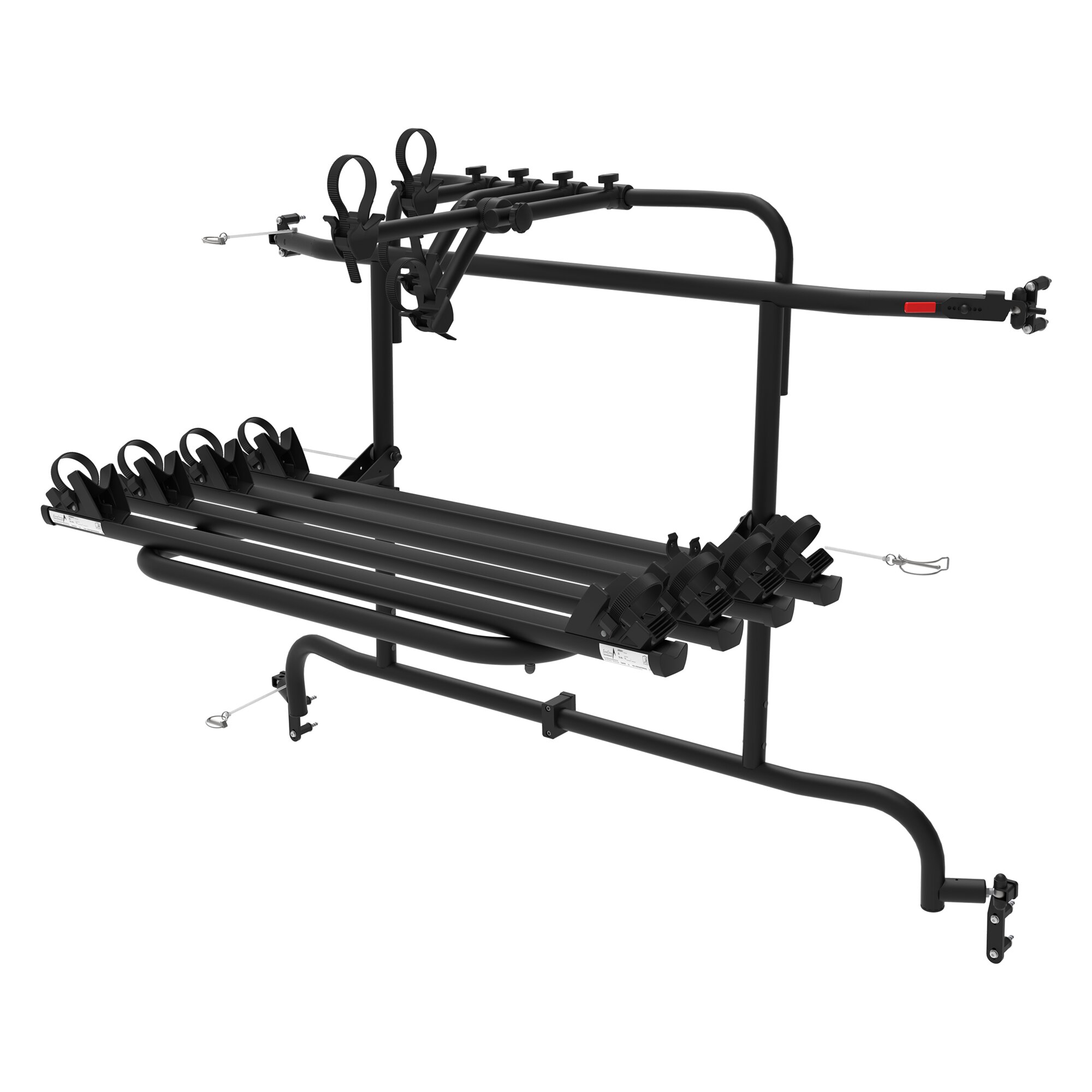 Scharnier-Fahrradträger für Fiat Ducato X250/X290, Peugeot Boxer 250/290, Citroën Jumper 250/290, 4
