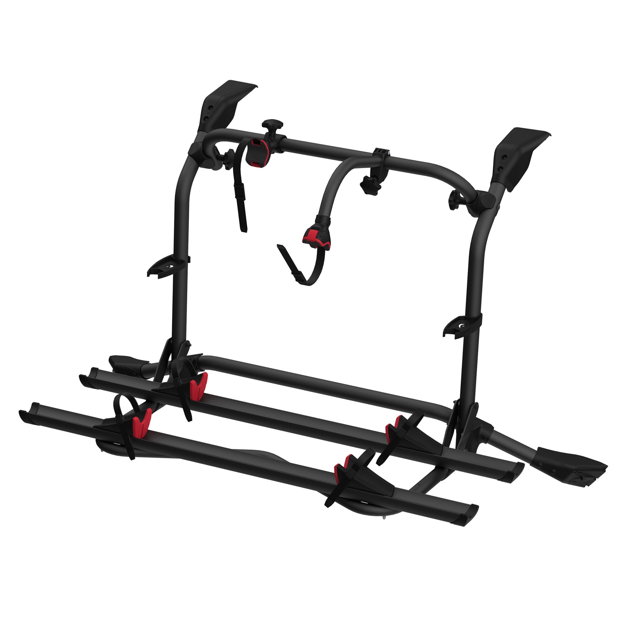 Fahrradträger Carry-Bike VW T6 Pro Deep Black, vormontiert