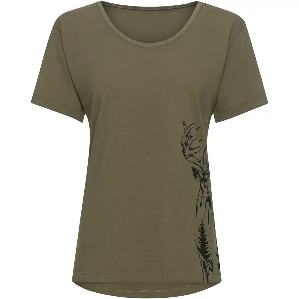 Parforce Damen T-Shirt Hirsch-Print Parforce Damen T-Shirt Hirsch-Print