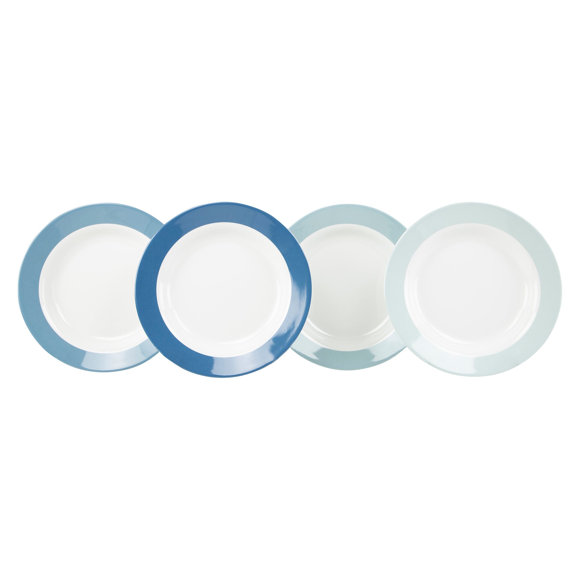 Suppenteller Colour Line, blau