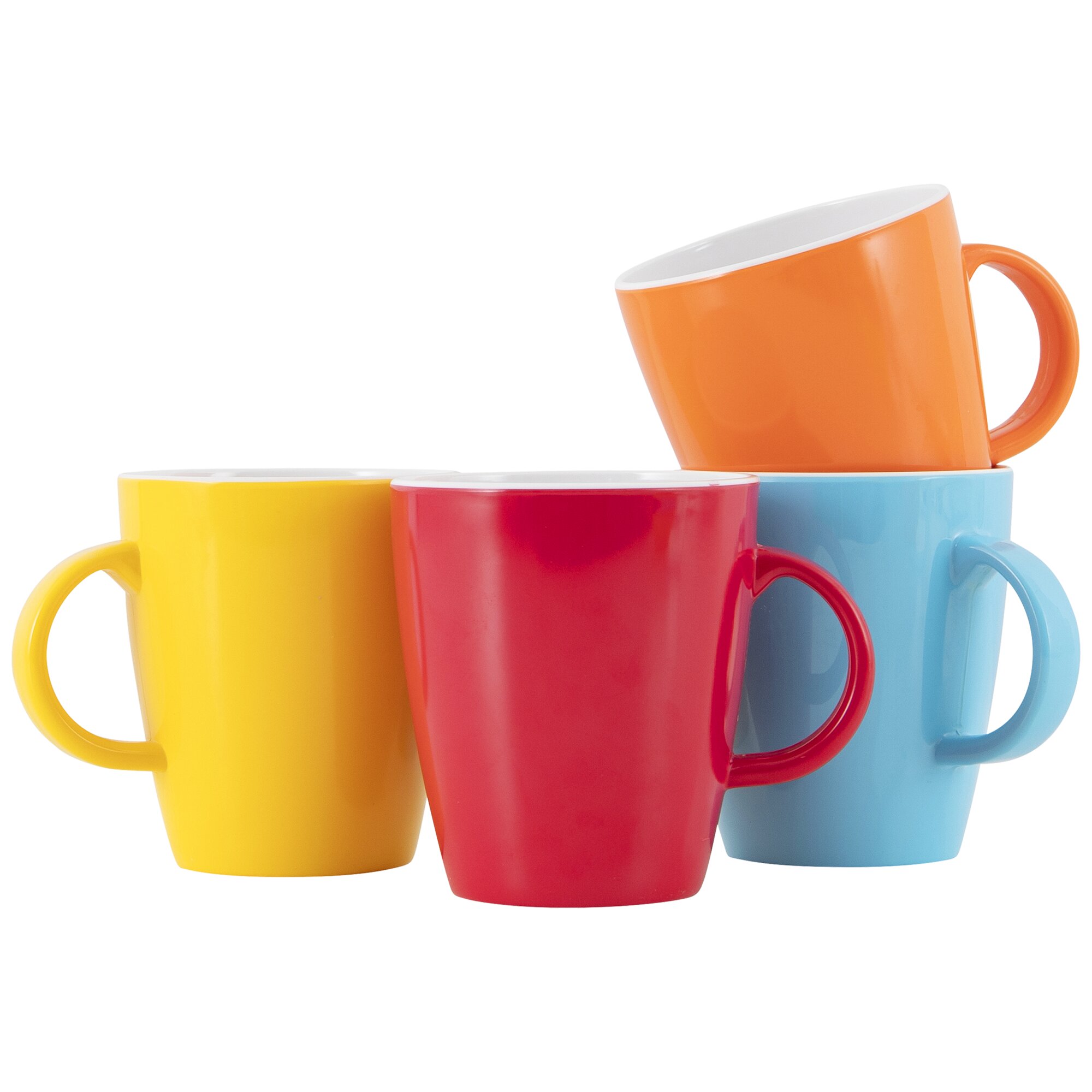 Henkelbecher Colour Line, bunt