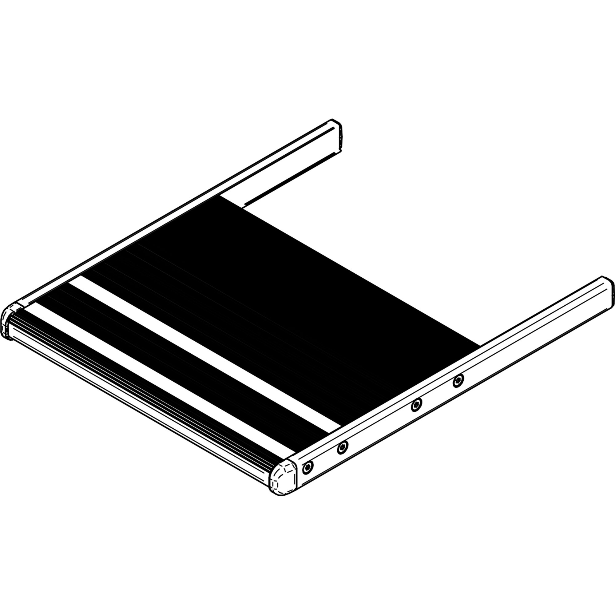 Trittbrett komplett Thule Slide-Out Step G2 12V 400