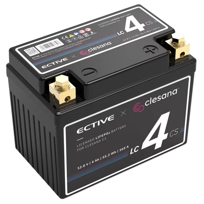 Lithium Batterie 4 Ah ECTIVE x Clesana LC4CS