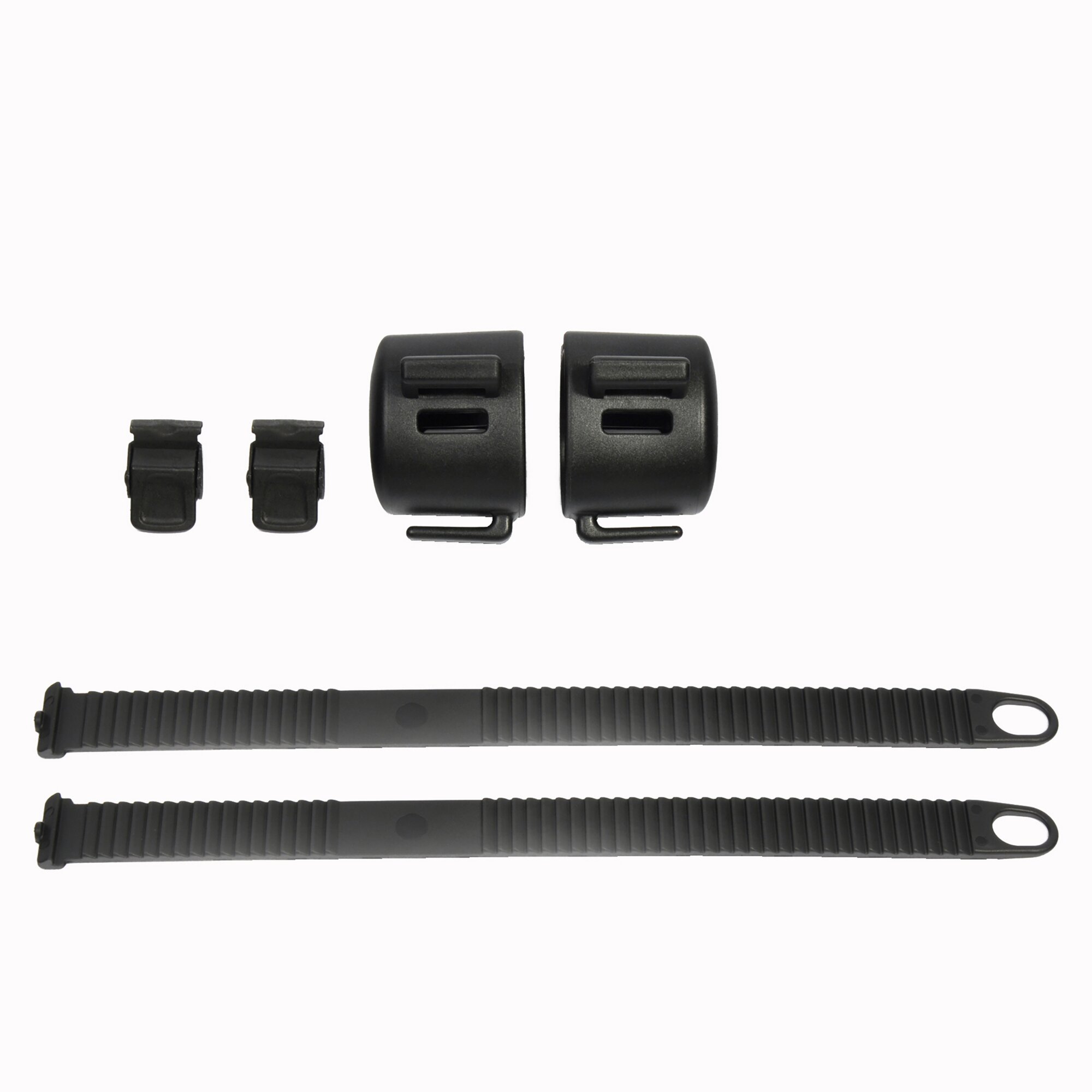Schienenbügelendkappe mit Sicherungsband Thule Elite G2, Satz links und rechts