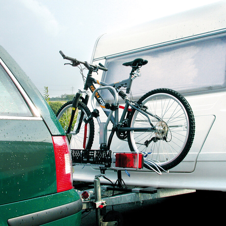 Aufnahme für Fahrradträger auf die Deichsel
