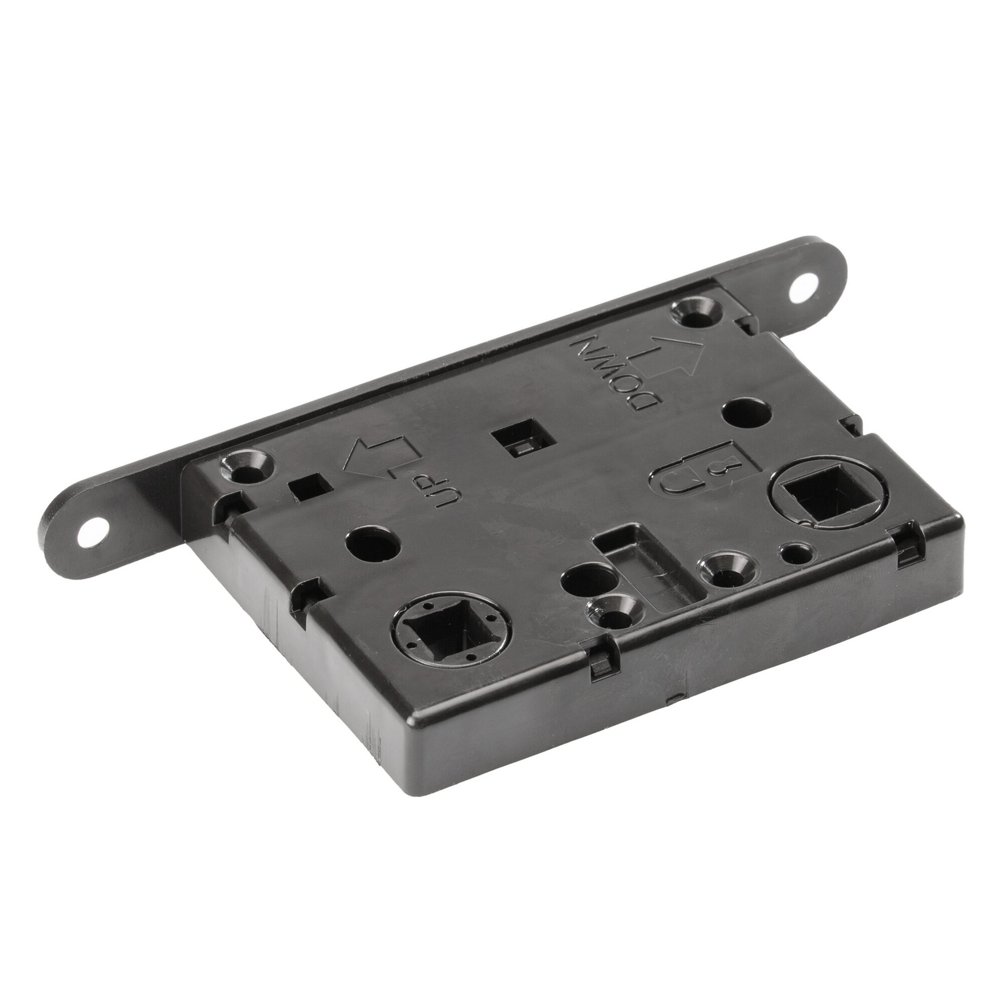 Fallenschloss M-Lock, schwarz, 8 x 8 mm