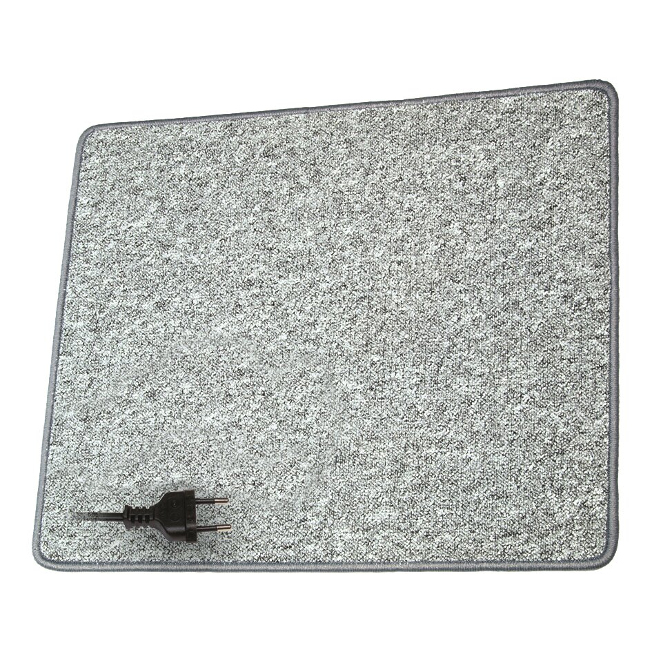 Heizteppich 230 V/100 x 60 cm, grau