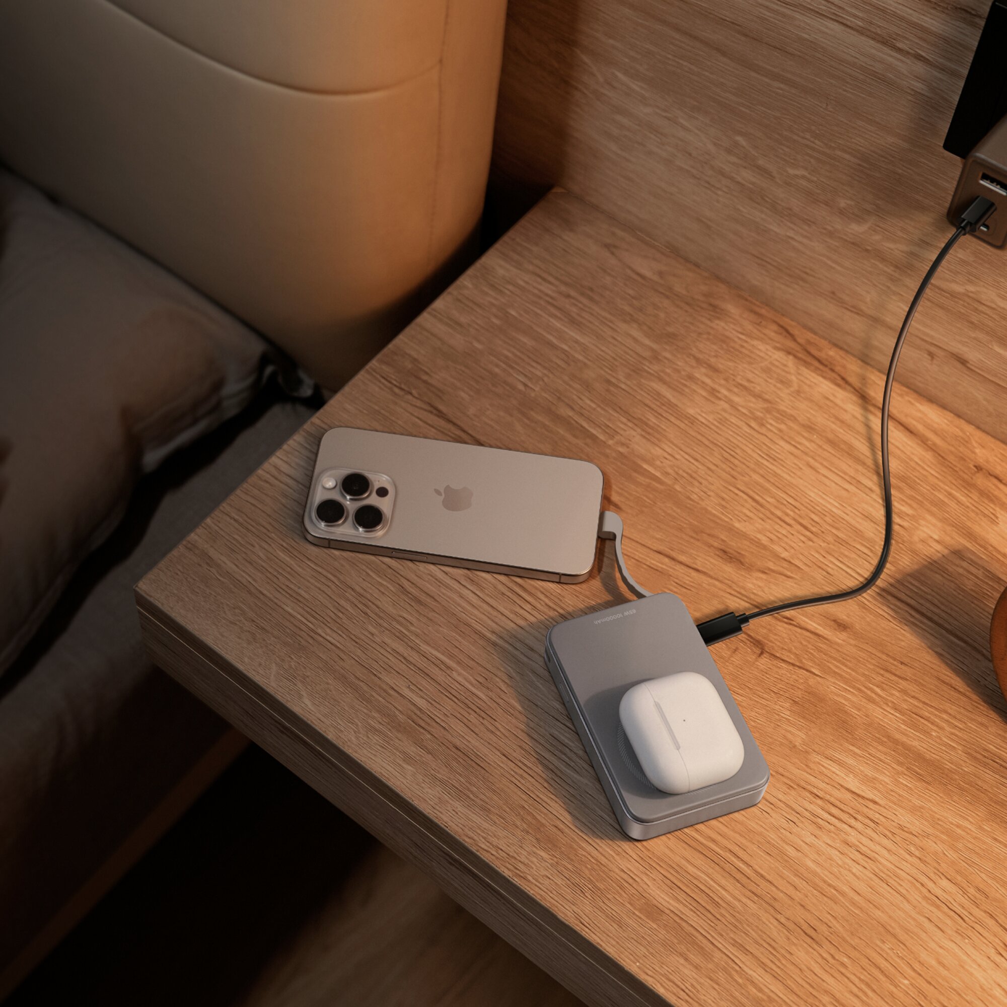 Magnetische Powerbank Rapid, 10.000 mAh