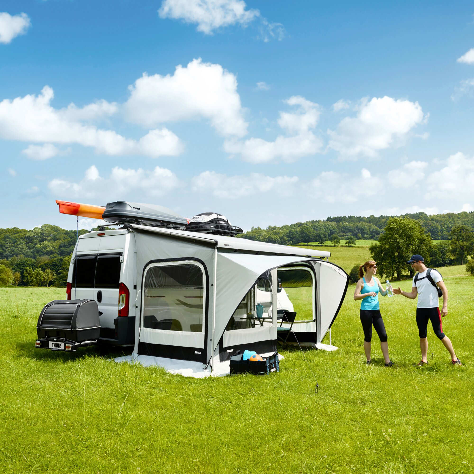 Markisenzelt Thule QuickFit Ducato, 3 x 2,25 m