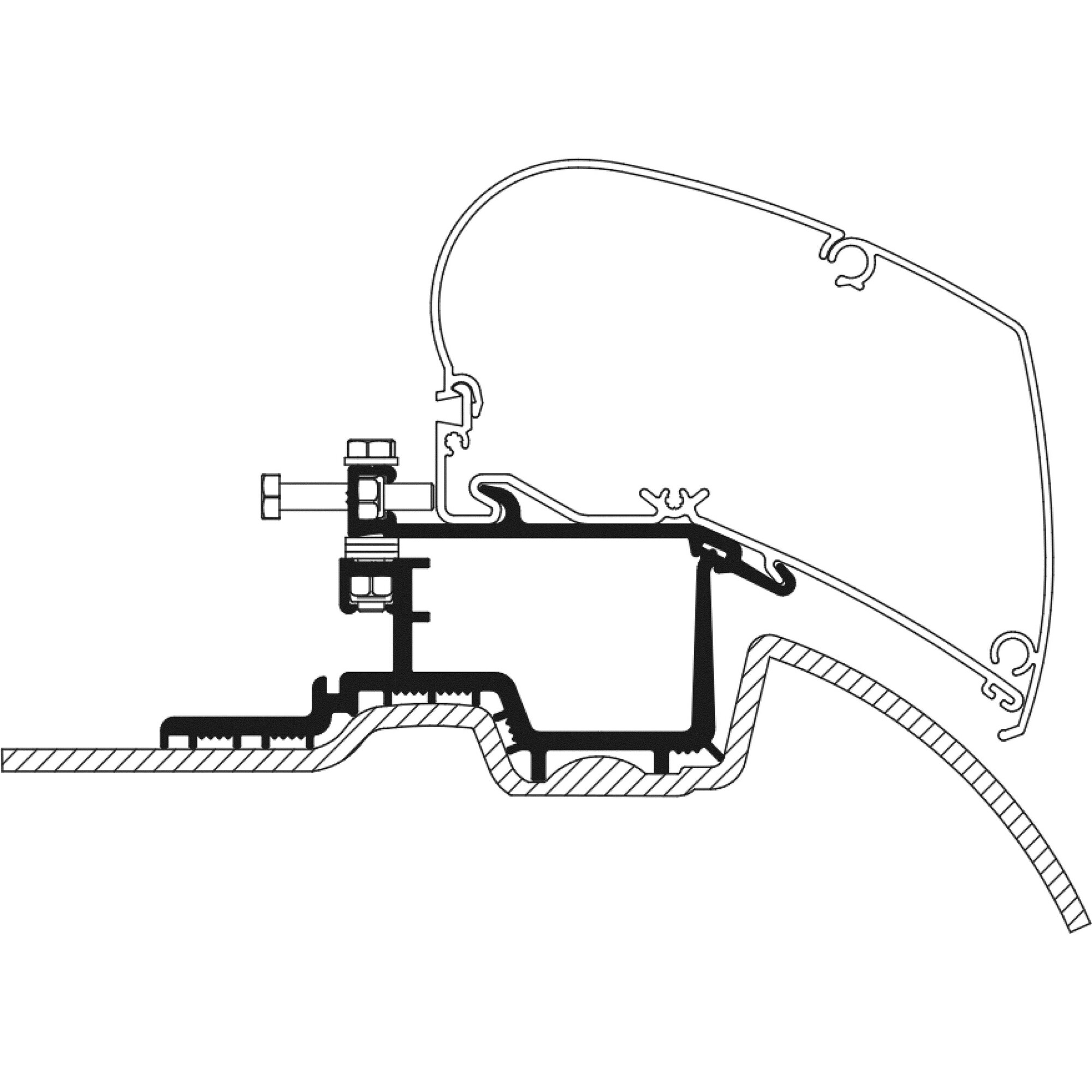 Adapter für MB Sprinter ab Bj. 2006/04 zu TO Serie 6