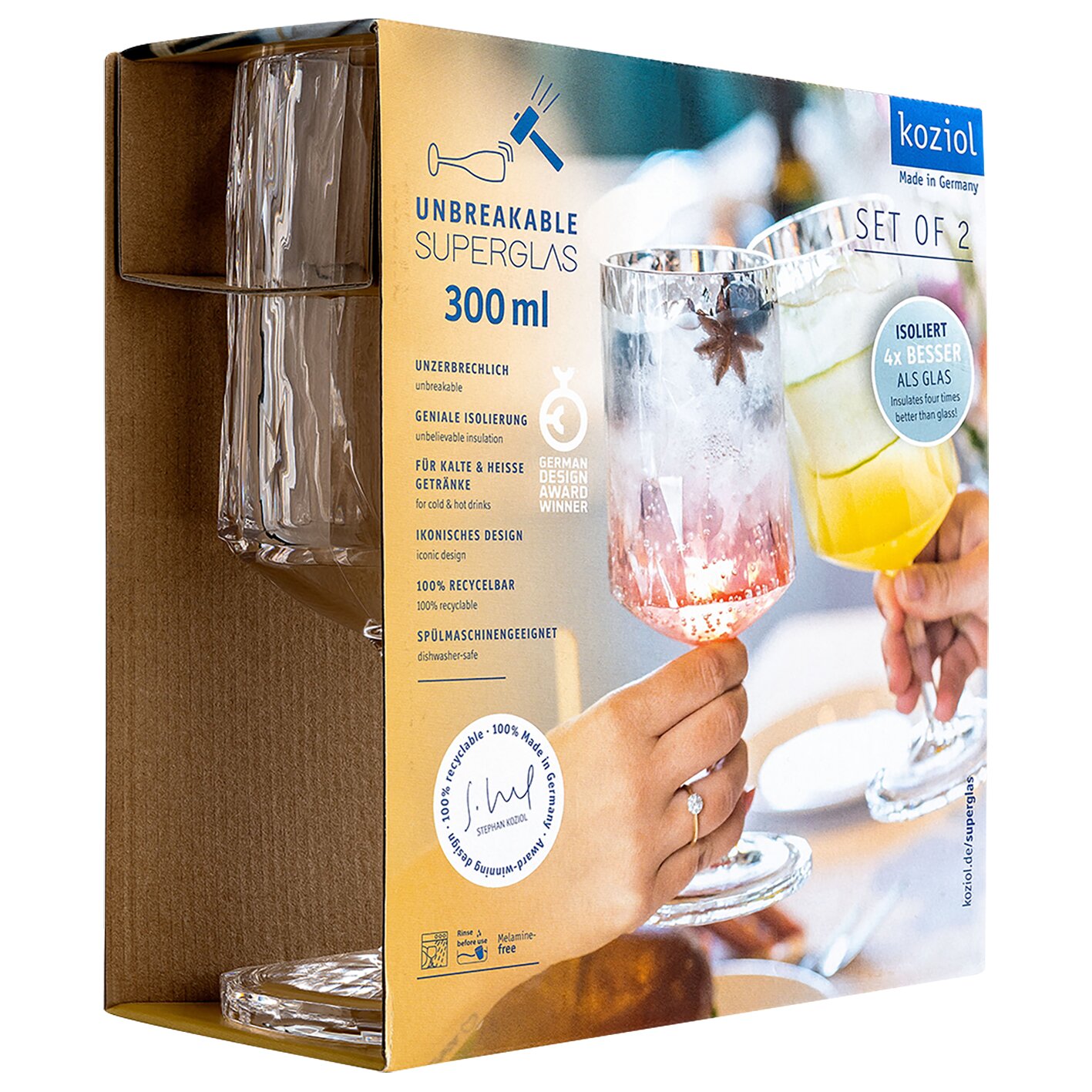 Trinkgläser Superglas CLUB, Rotweinglas