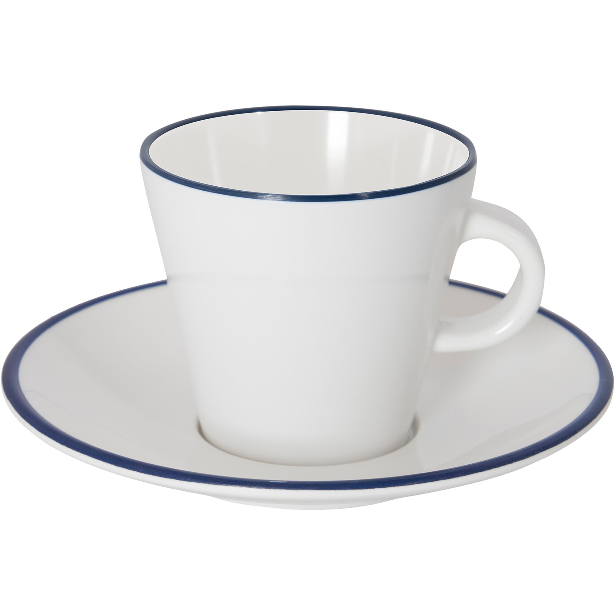 Espressoset Linea Line, blau