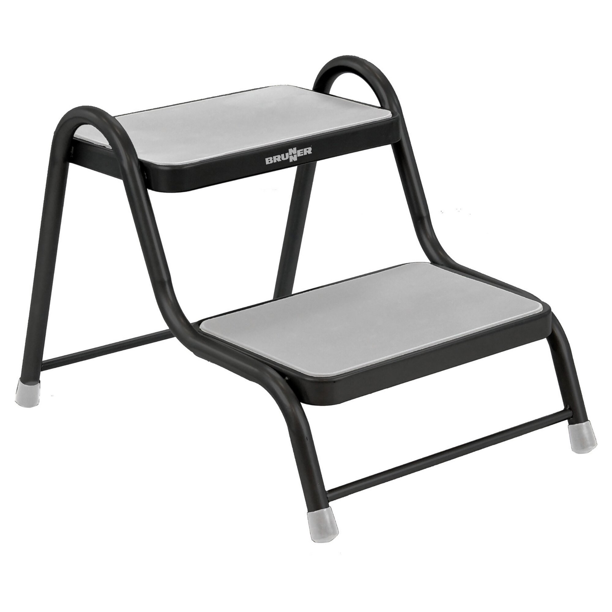 Trittstufe King Step, schwarz, 2 Stufen
