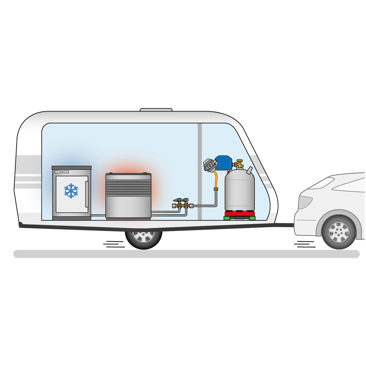 Sicherheits-Gasdruck-Regelanlage Caramatic SafeDrive (DE), 50 mbar