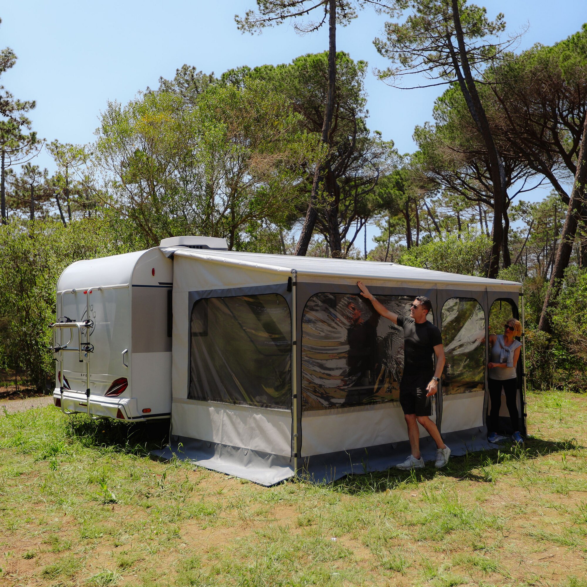 Markisenzelt Privacy CaravanStore ZIP XL/EVO ZIP, 320 cm