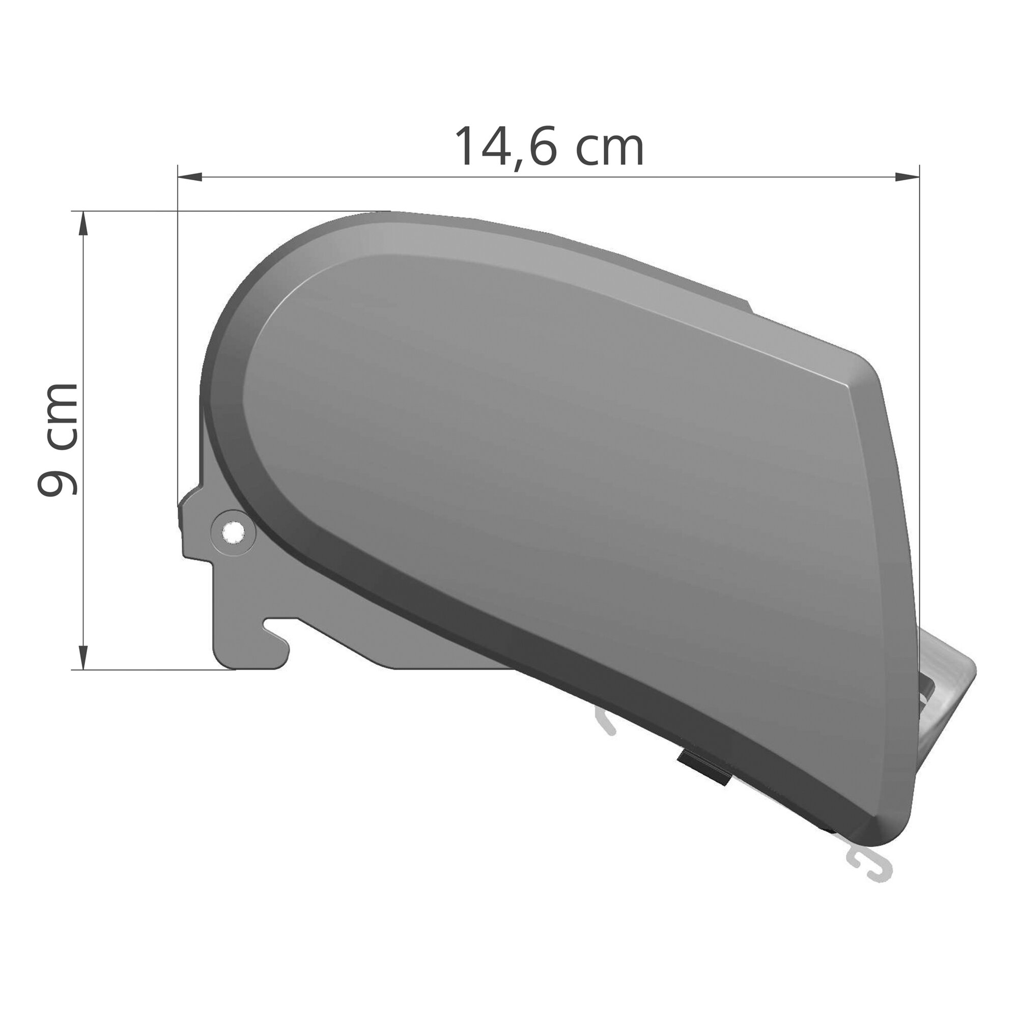 Markise Thule Omnistor 6300, eloxiert, 5 m, Saphir Blau