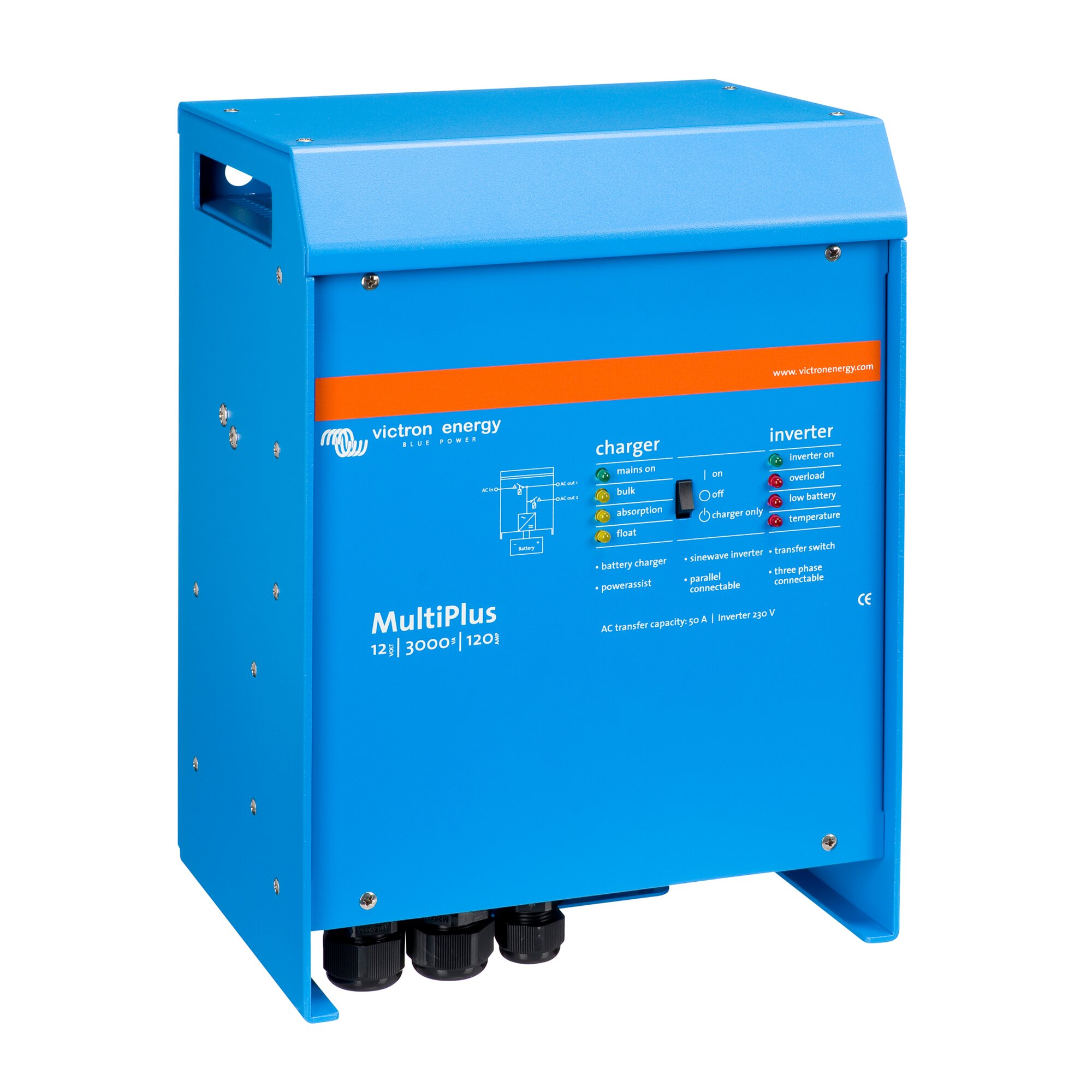 Wechselrichter MultiPlus 12/3000/120-50, 3000 W
