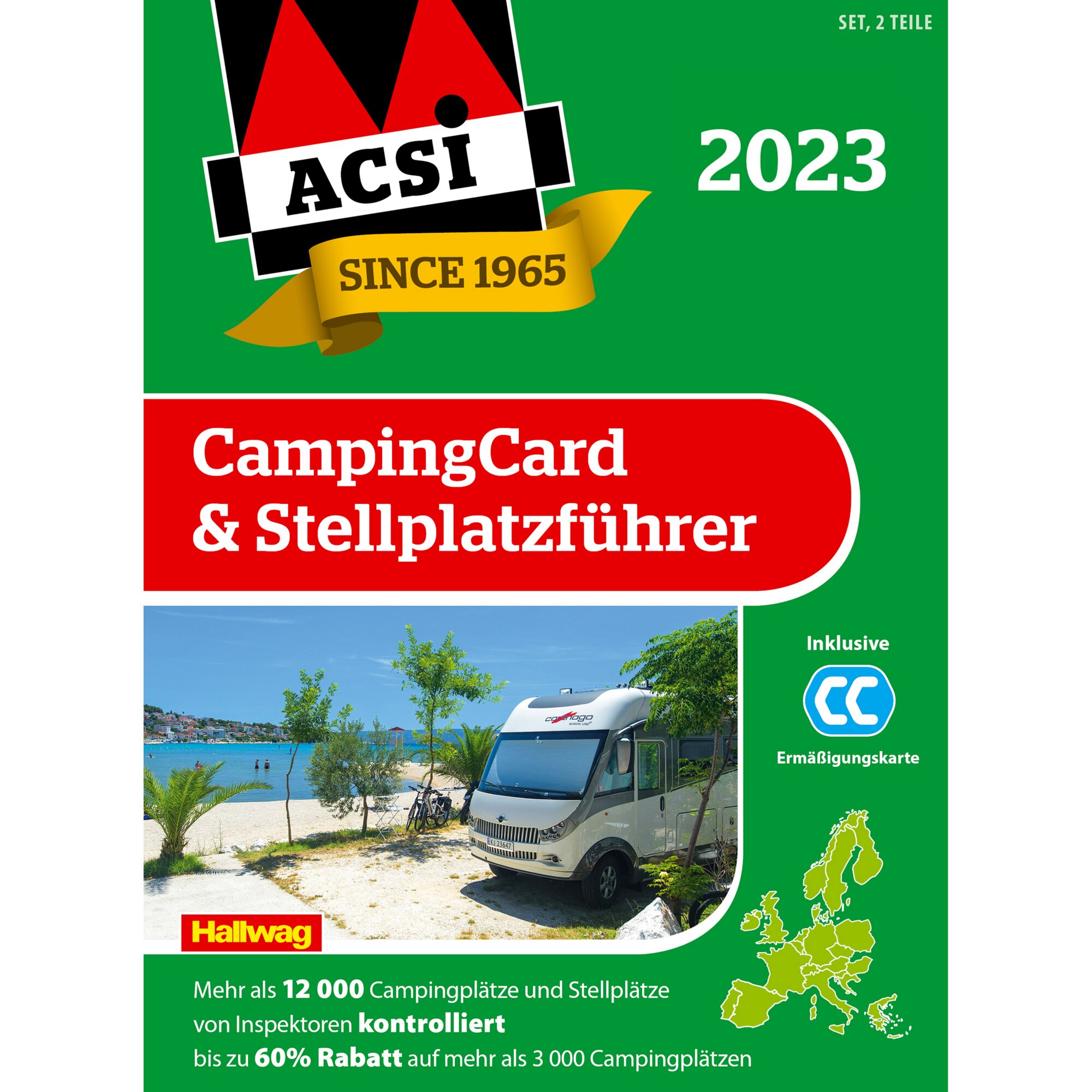 ACSI CampingCard & Stellplatzführer