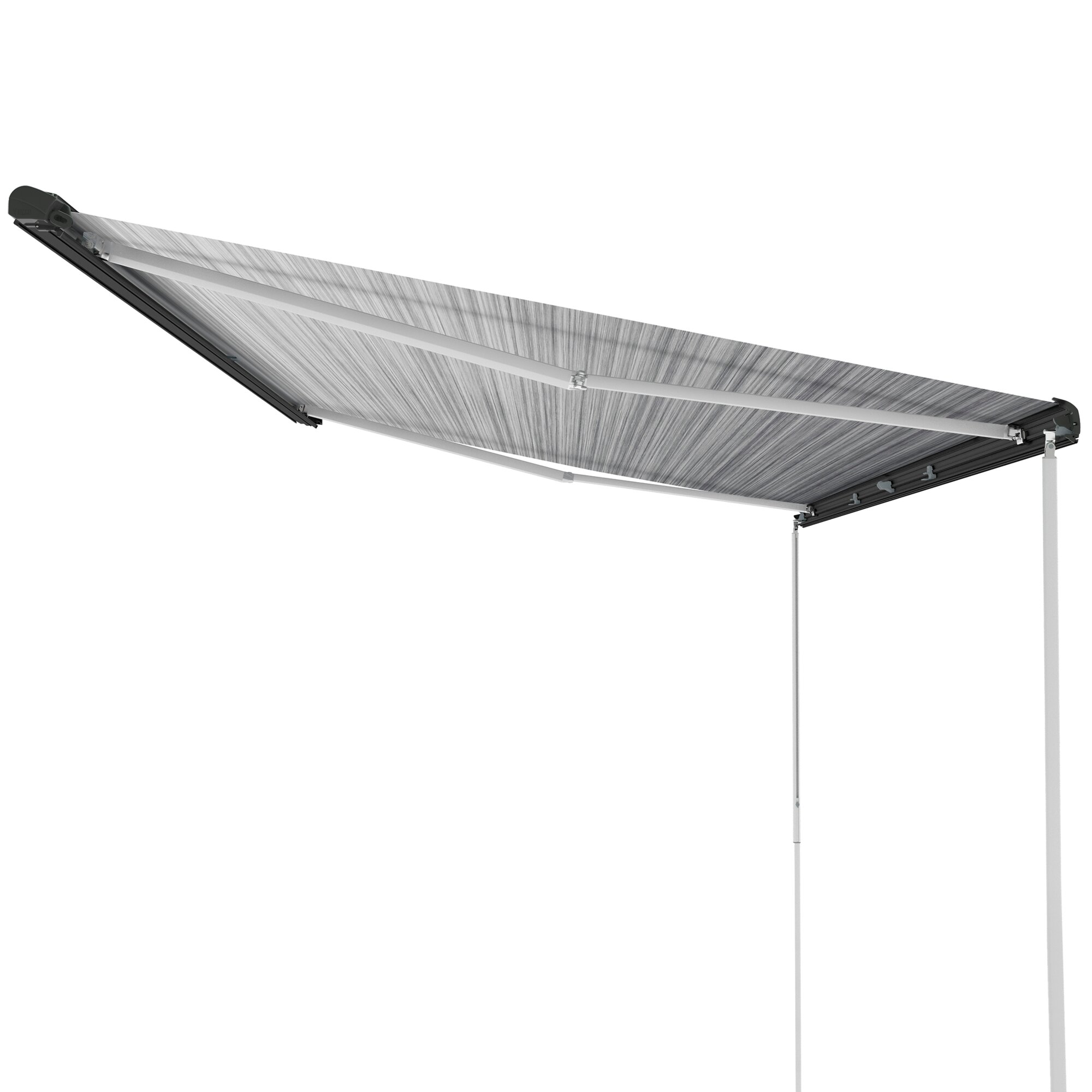 Markise F80, schwarz, 547 cm